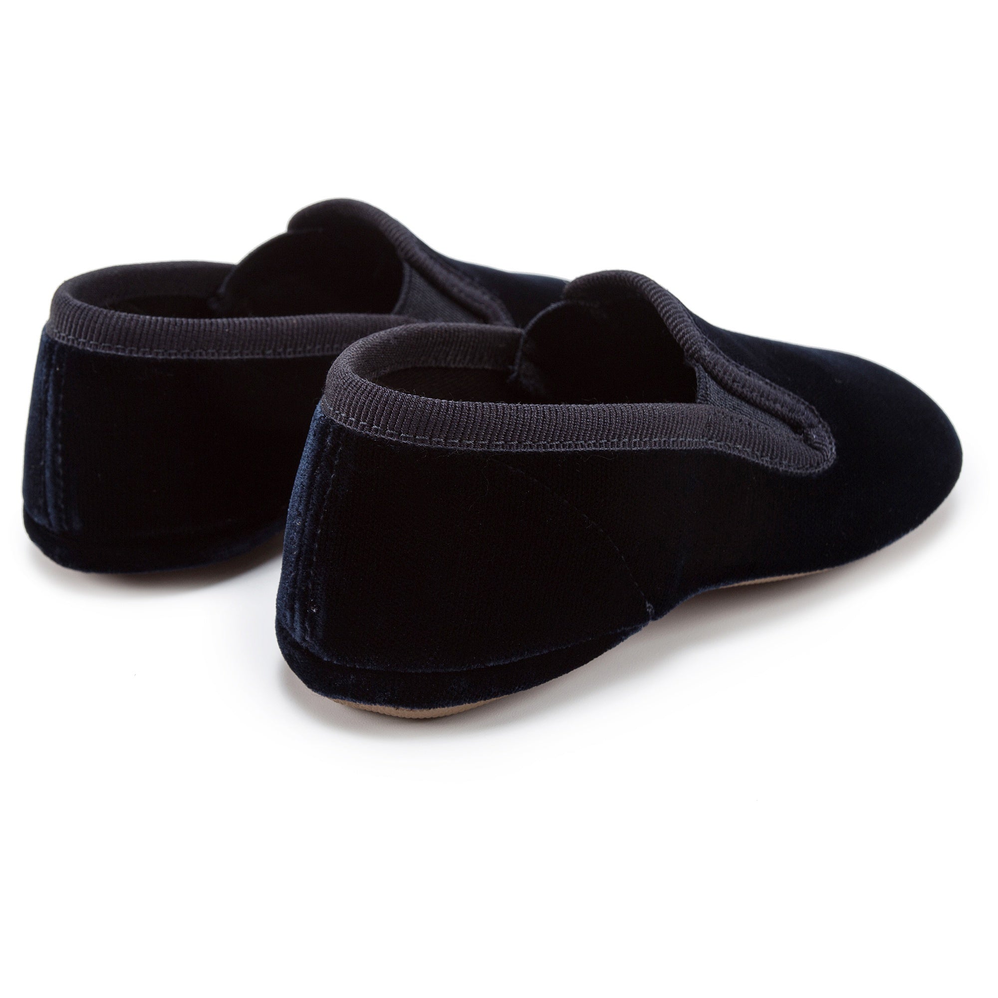 Girls Blue Velluto Shoes
