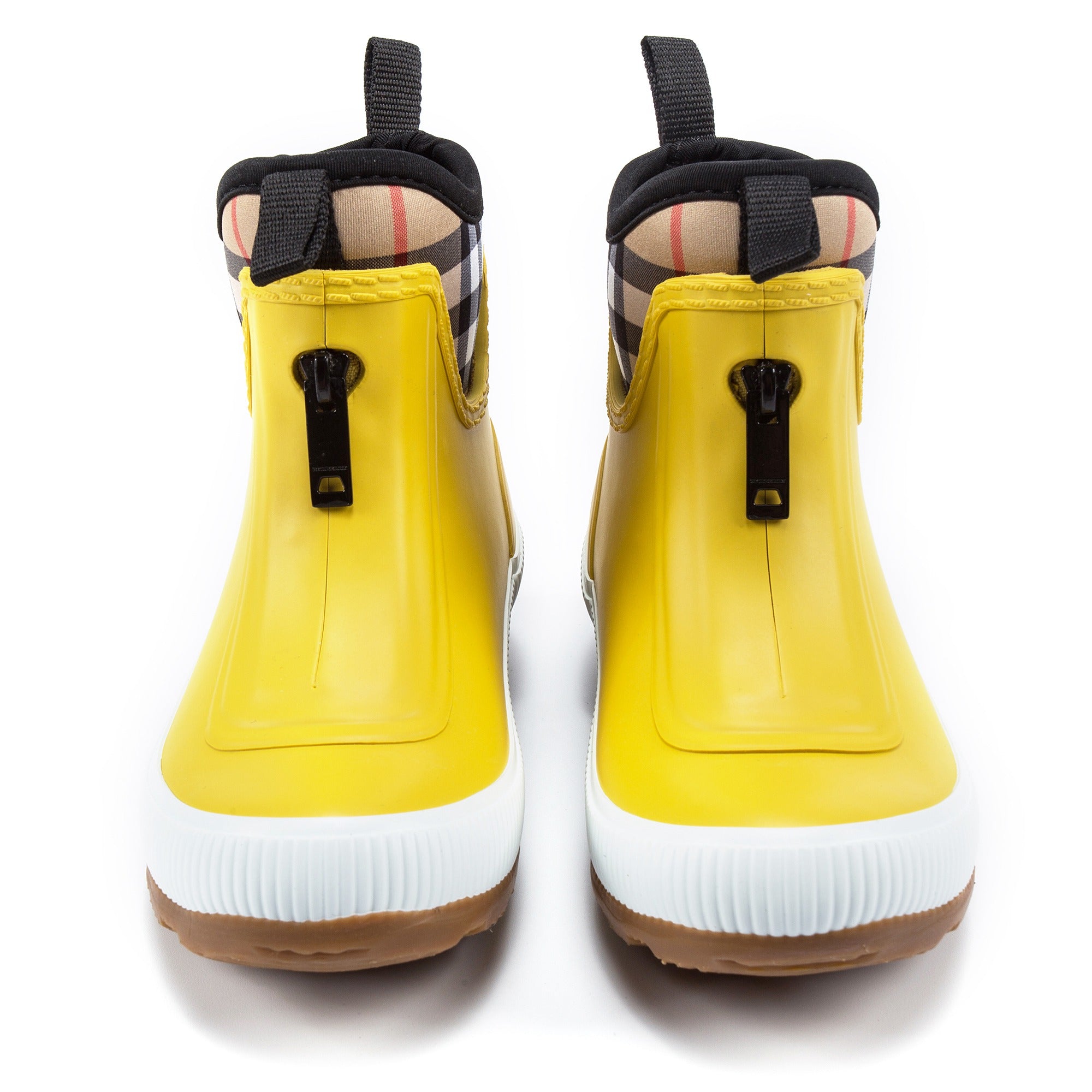 Boys & Girls Vibrant Lemon Rubber Weatherboots