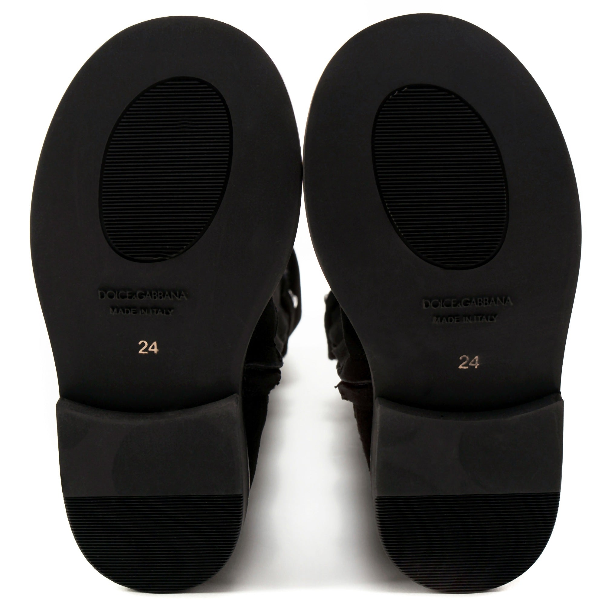 Girls Black  High-help Boots  Shoes