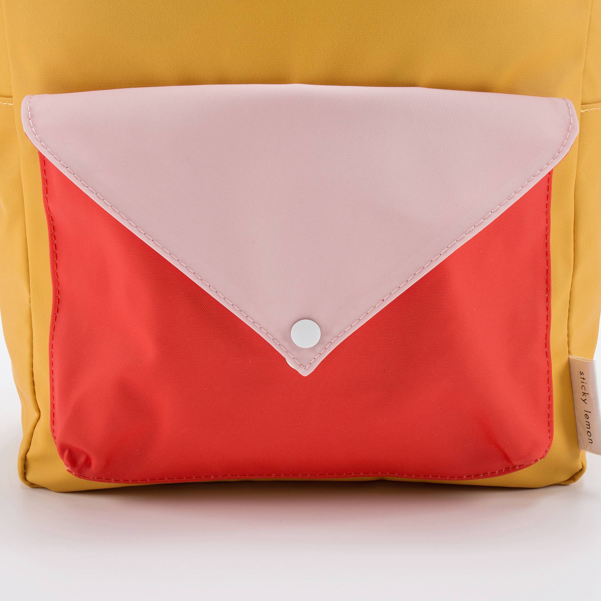 Girls Yellow Backpack Envelope Large