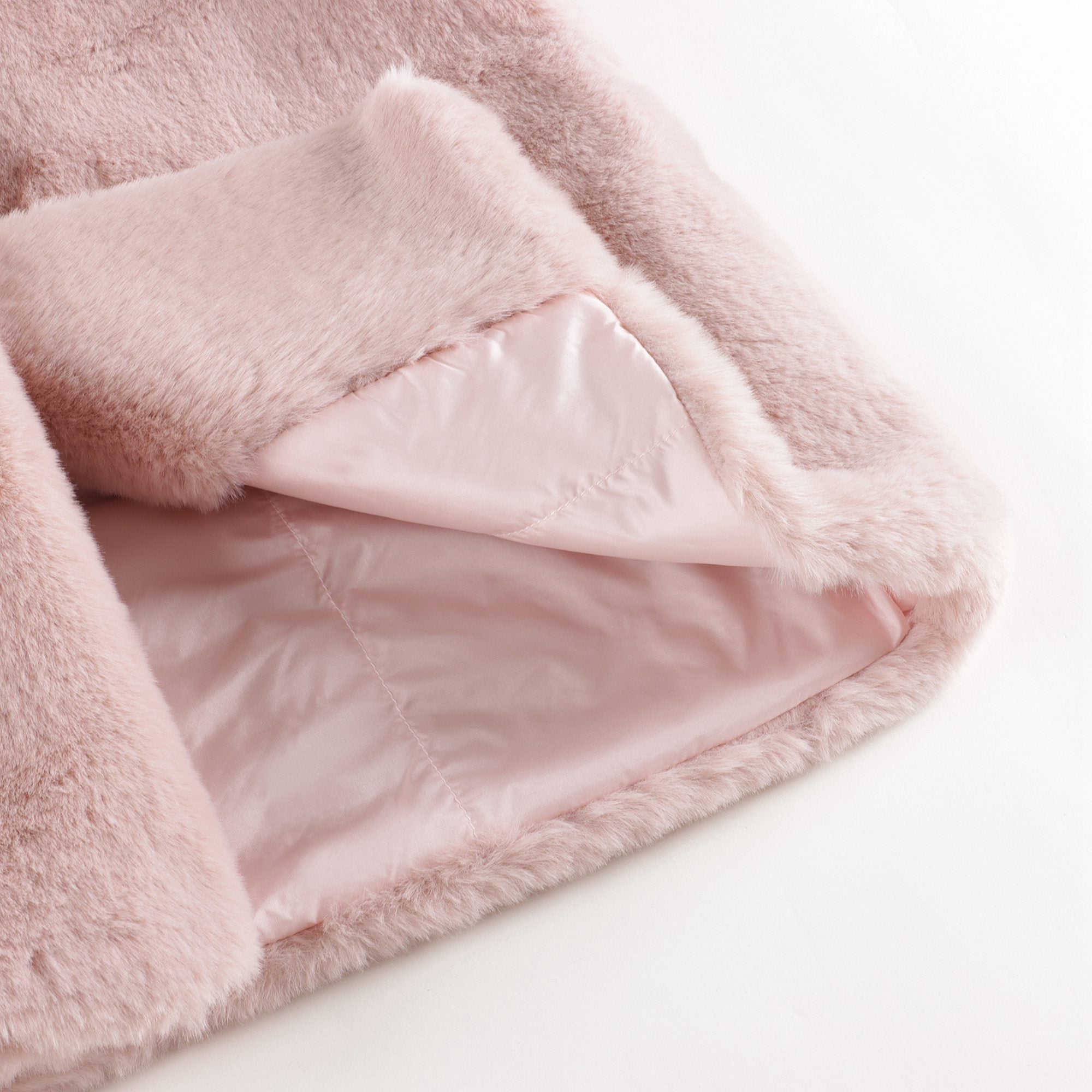 Girls Pink Padded Coat