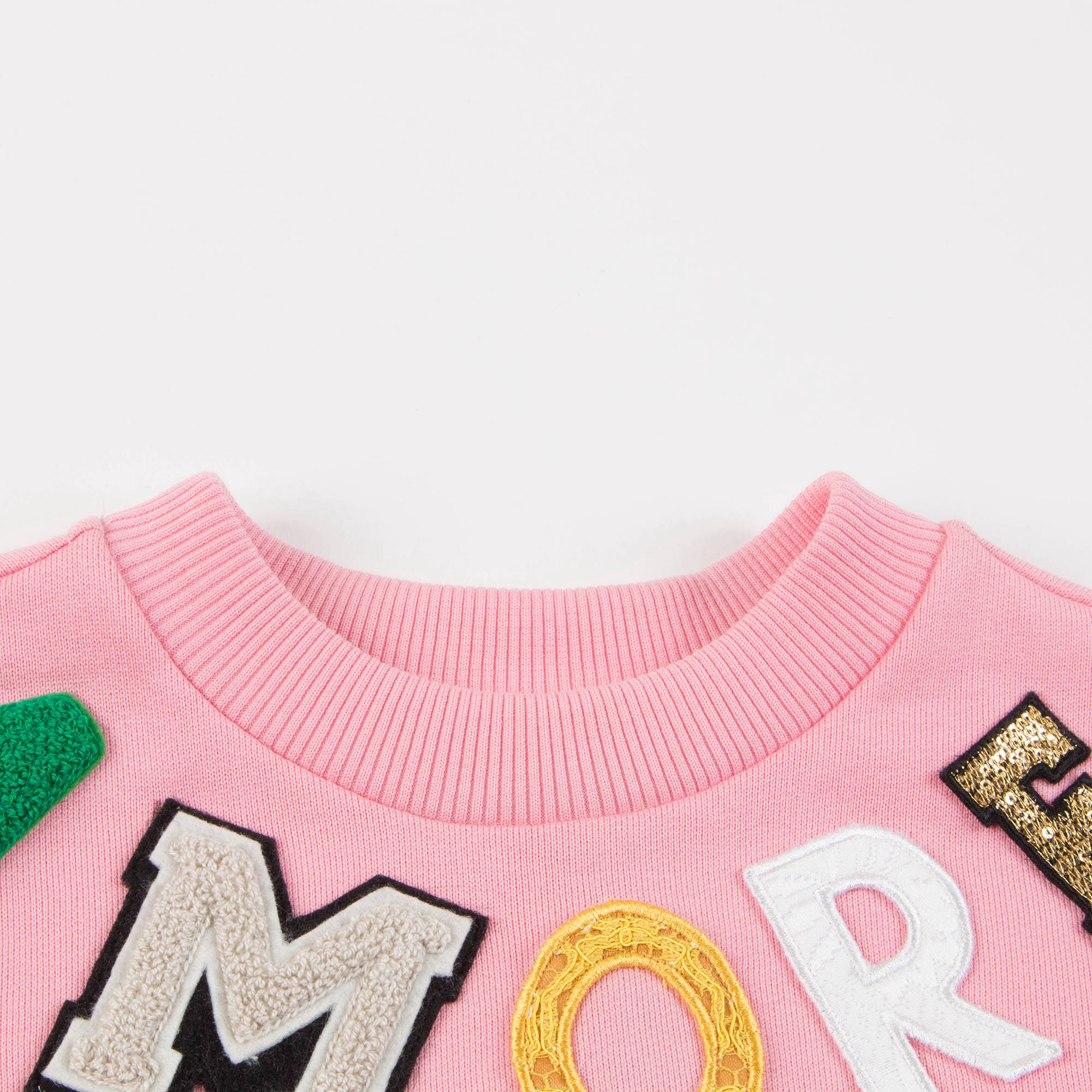 Girls Pink Sweatshirt