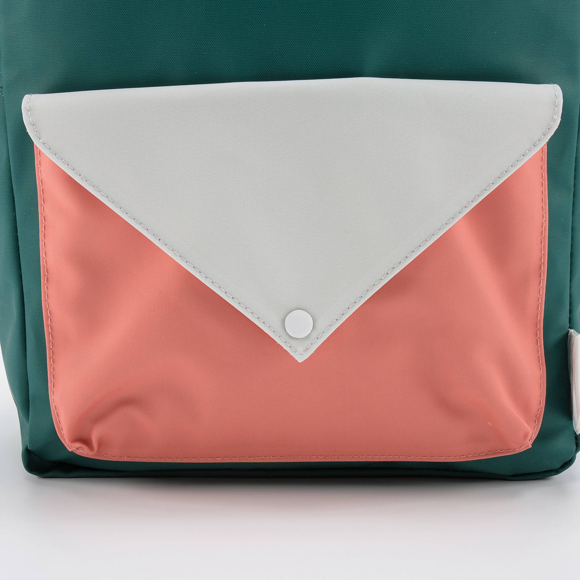 Girls Green Backpack Envelope Large