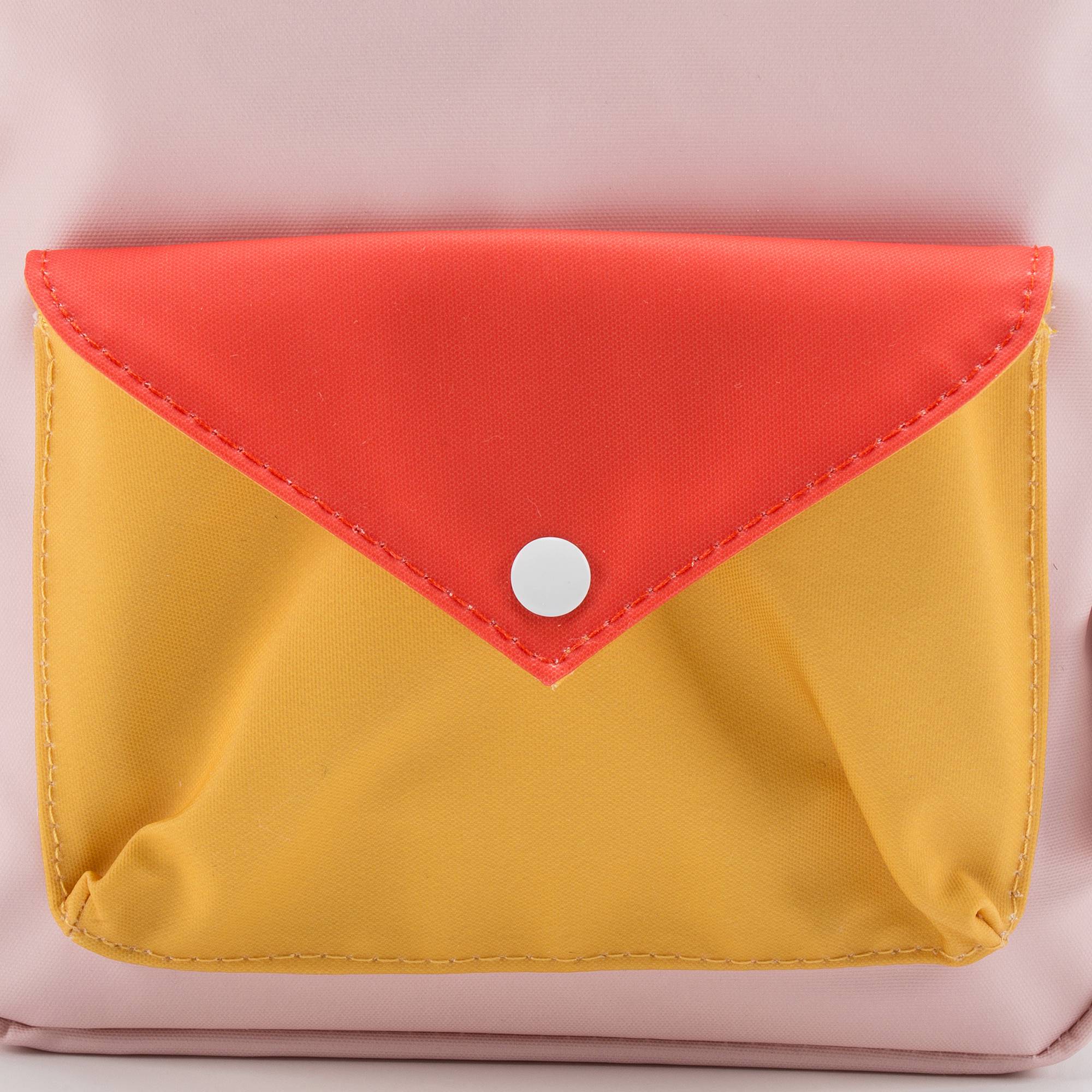 Girls Soft Pink Backpack Envelope Large