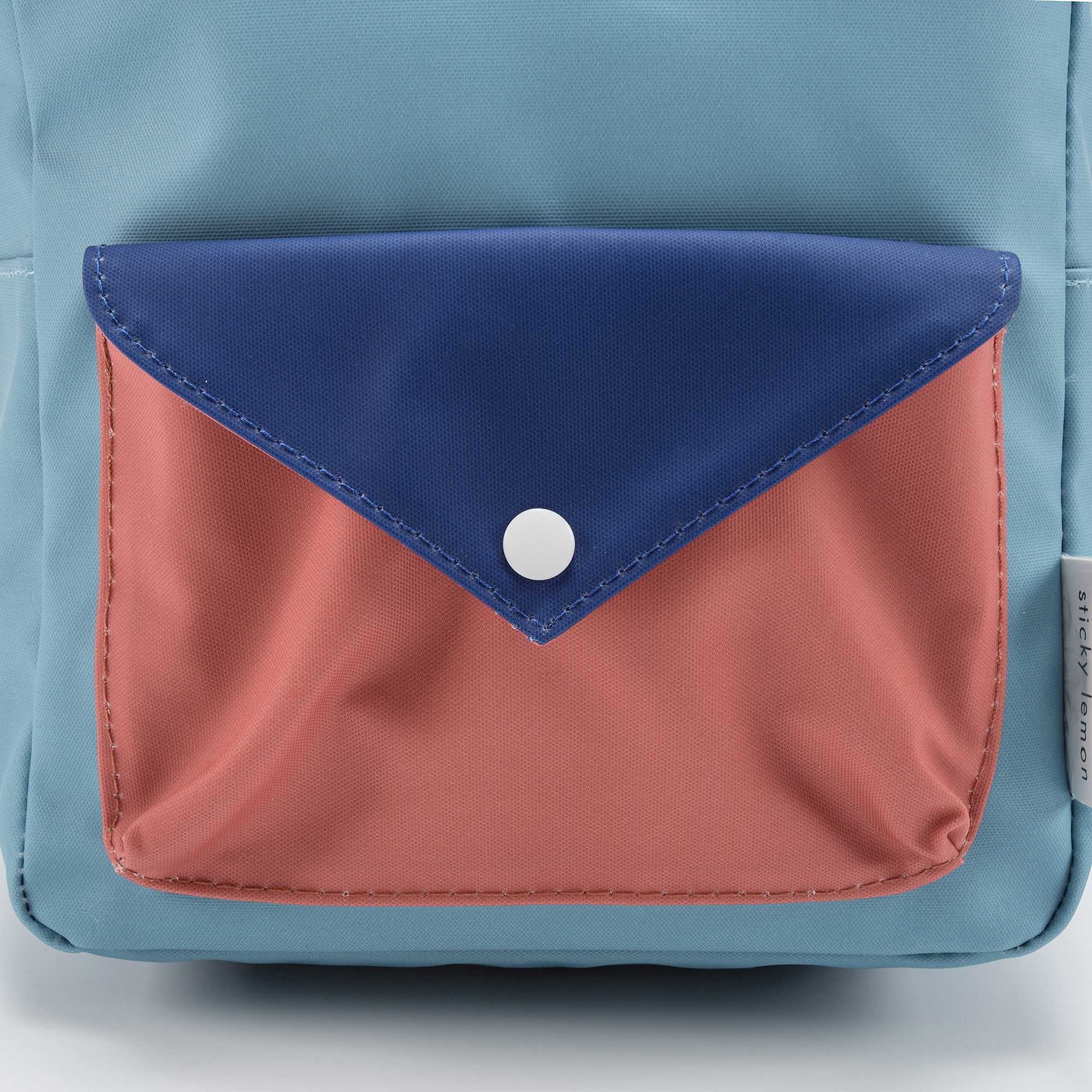 Girls Denim Blue Backpack Envelope Large