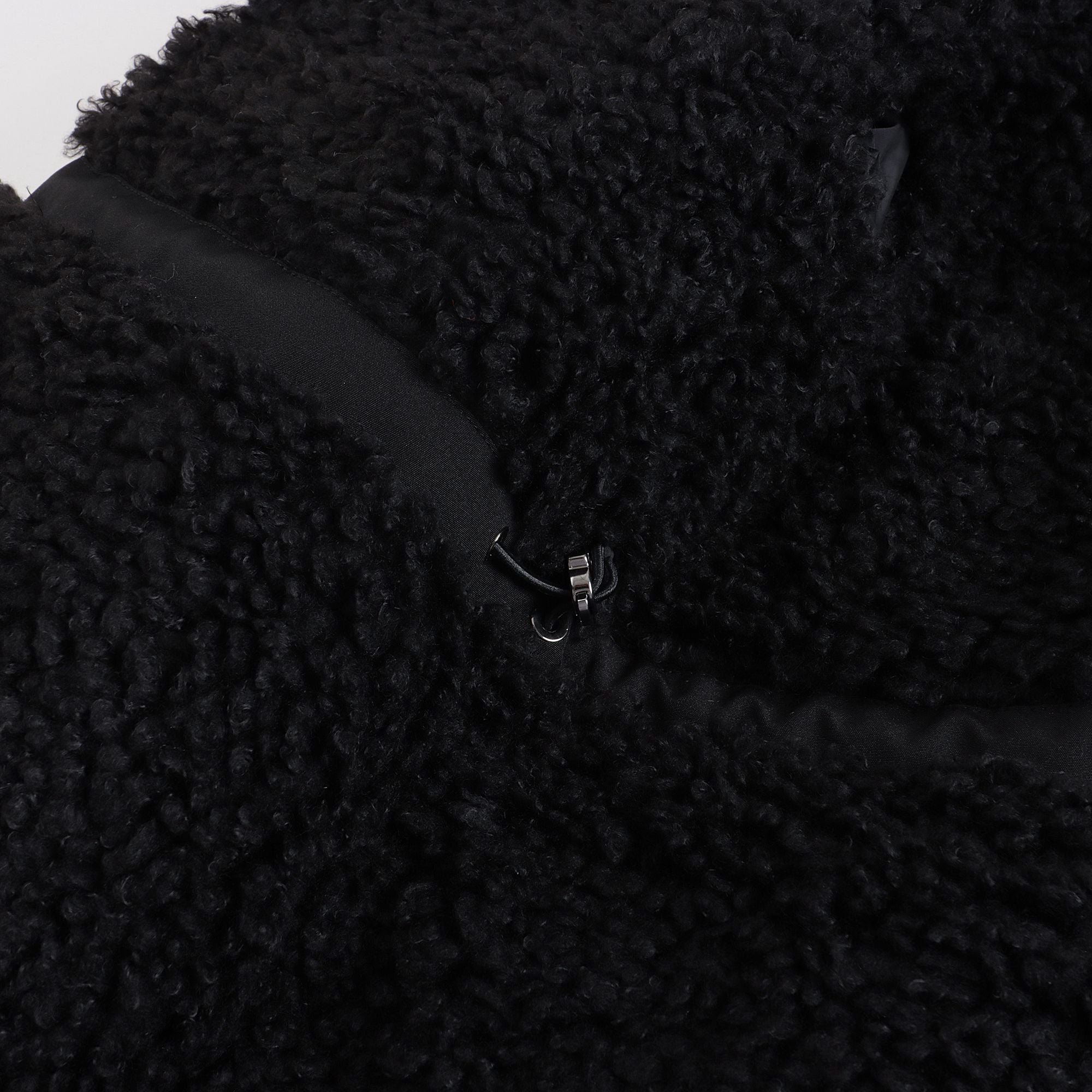Girls Black "KAMELYA" Padded Down Coat