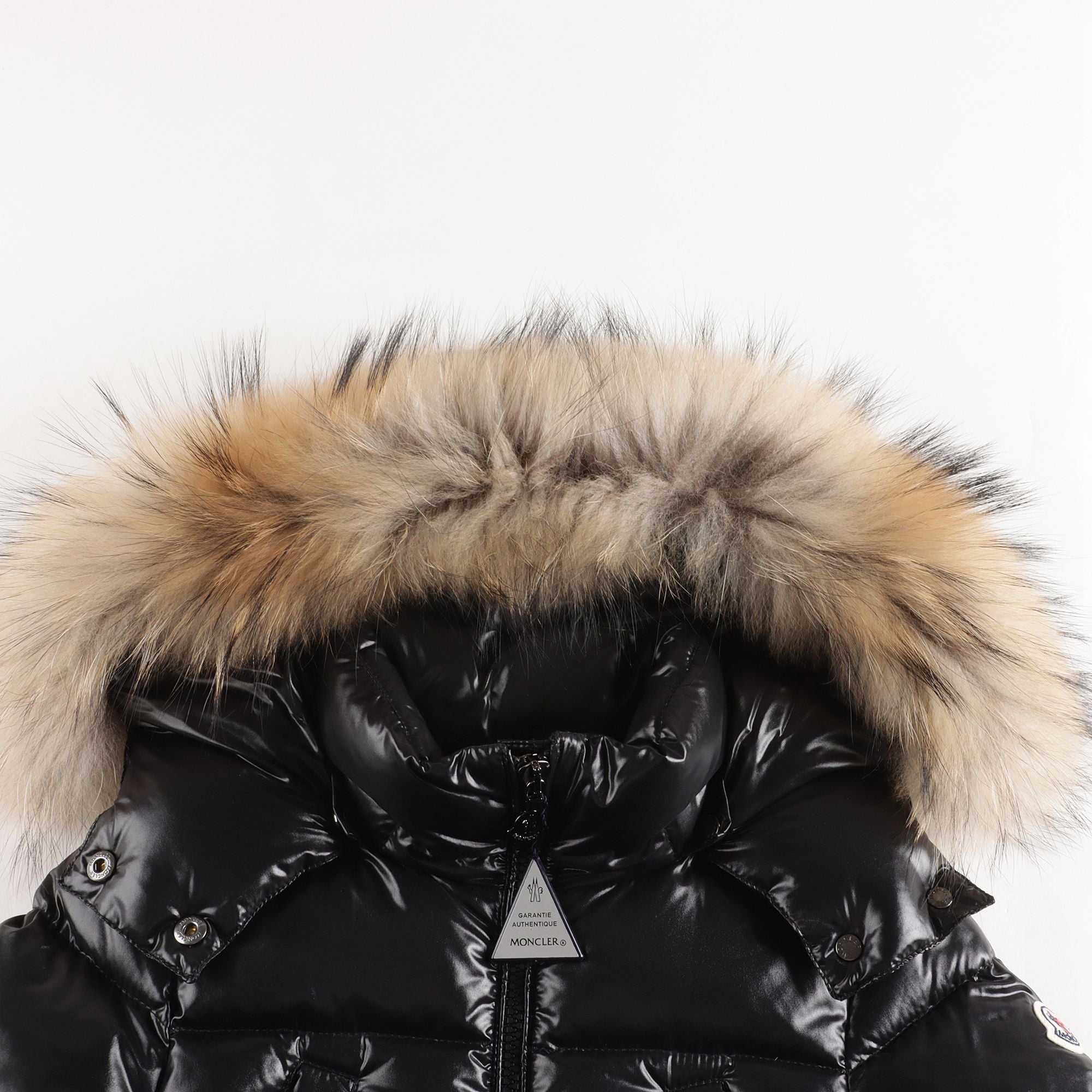 Girls Black "FRAGONT" Padded Down Coat