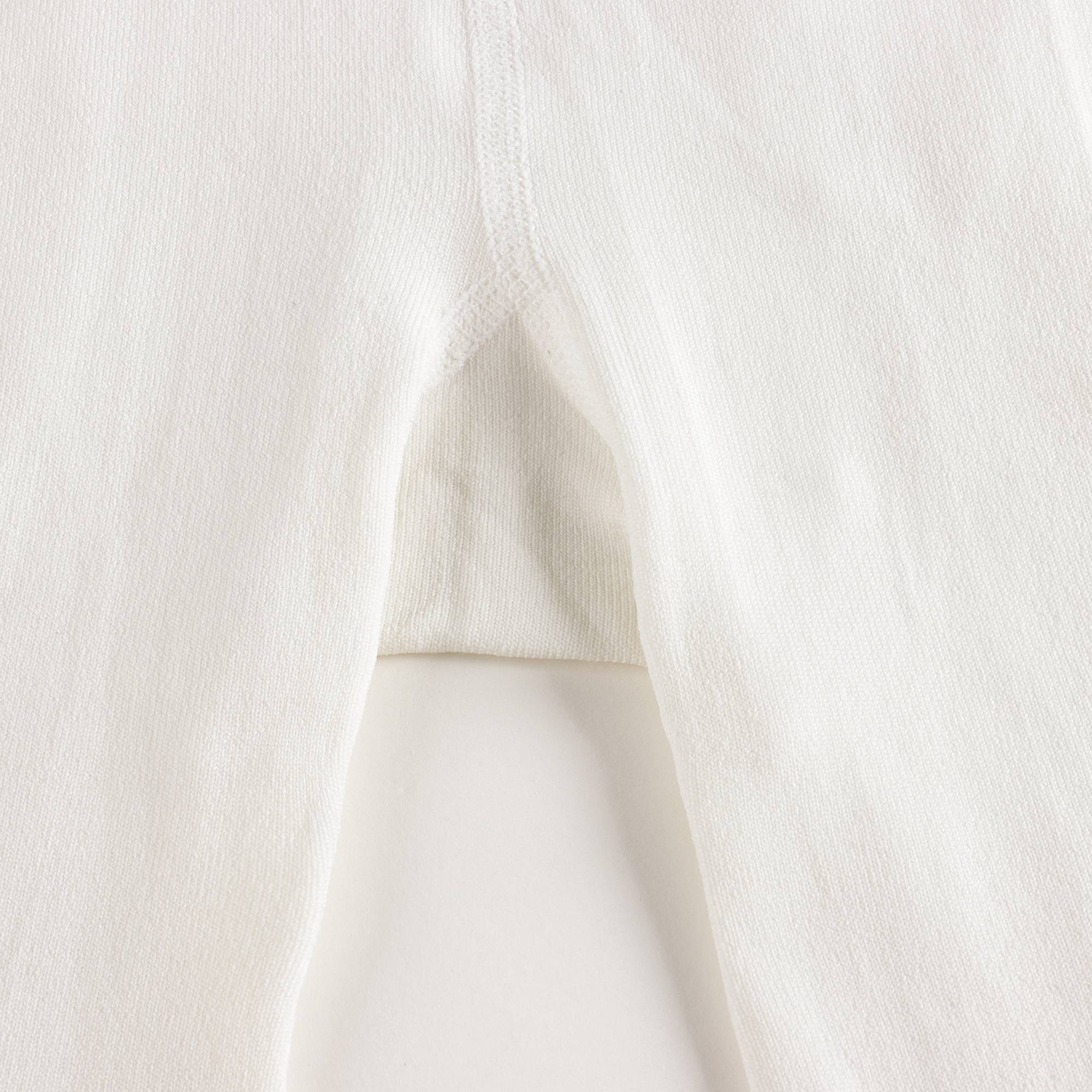 Girls White Cotton Tights