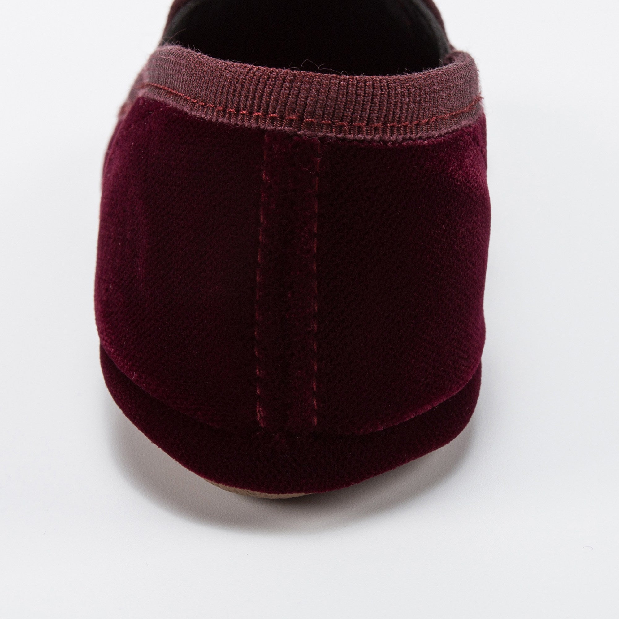 Girls Bordeaux Velluto Shoes