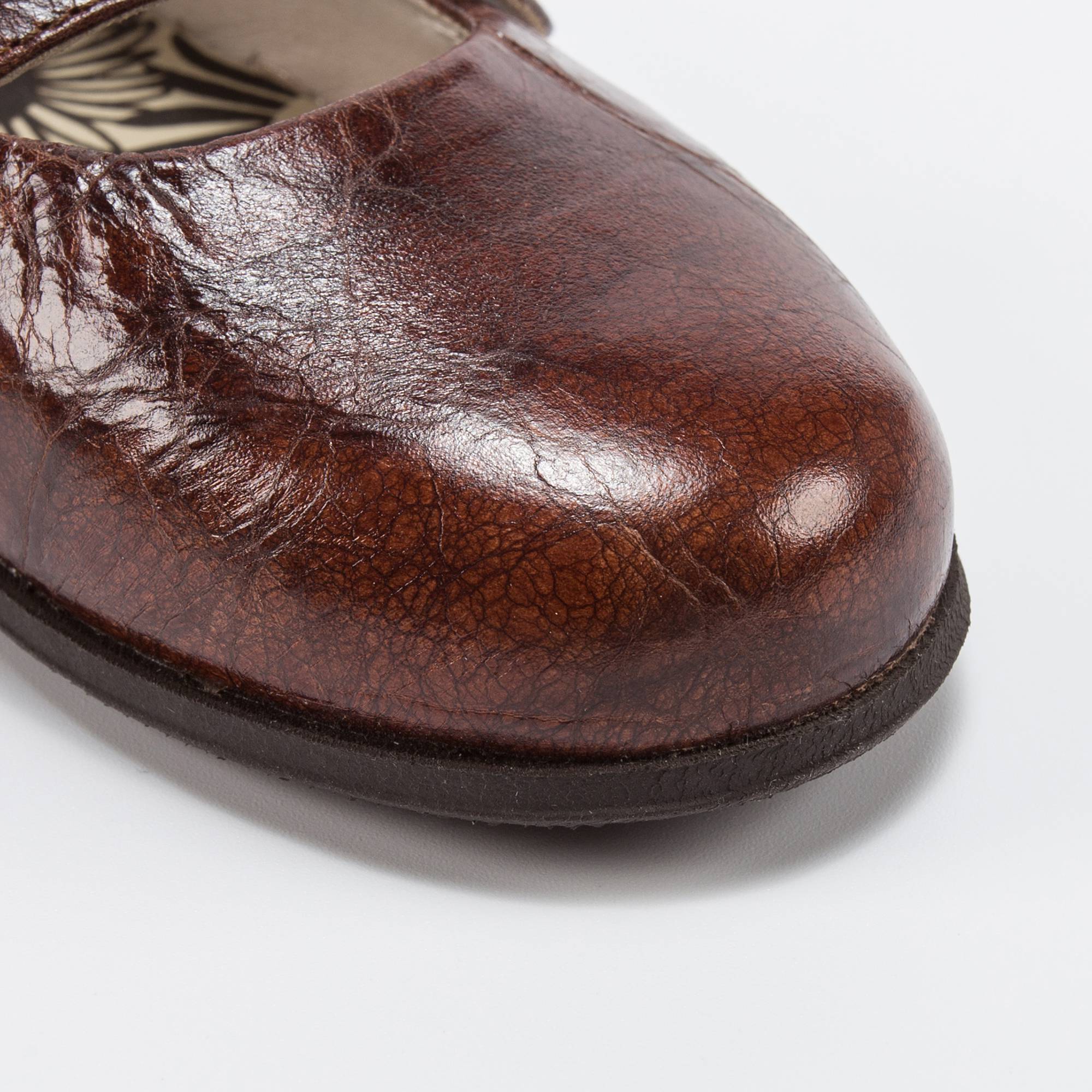 Girls Cappuccino Gleam Shoes