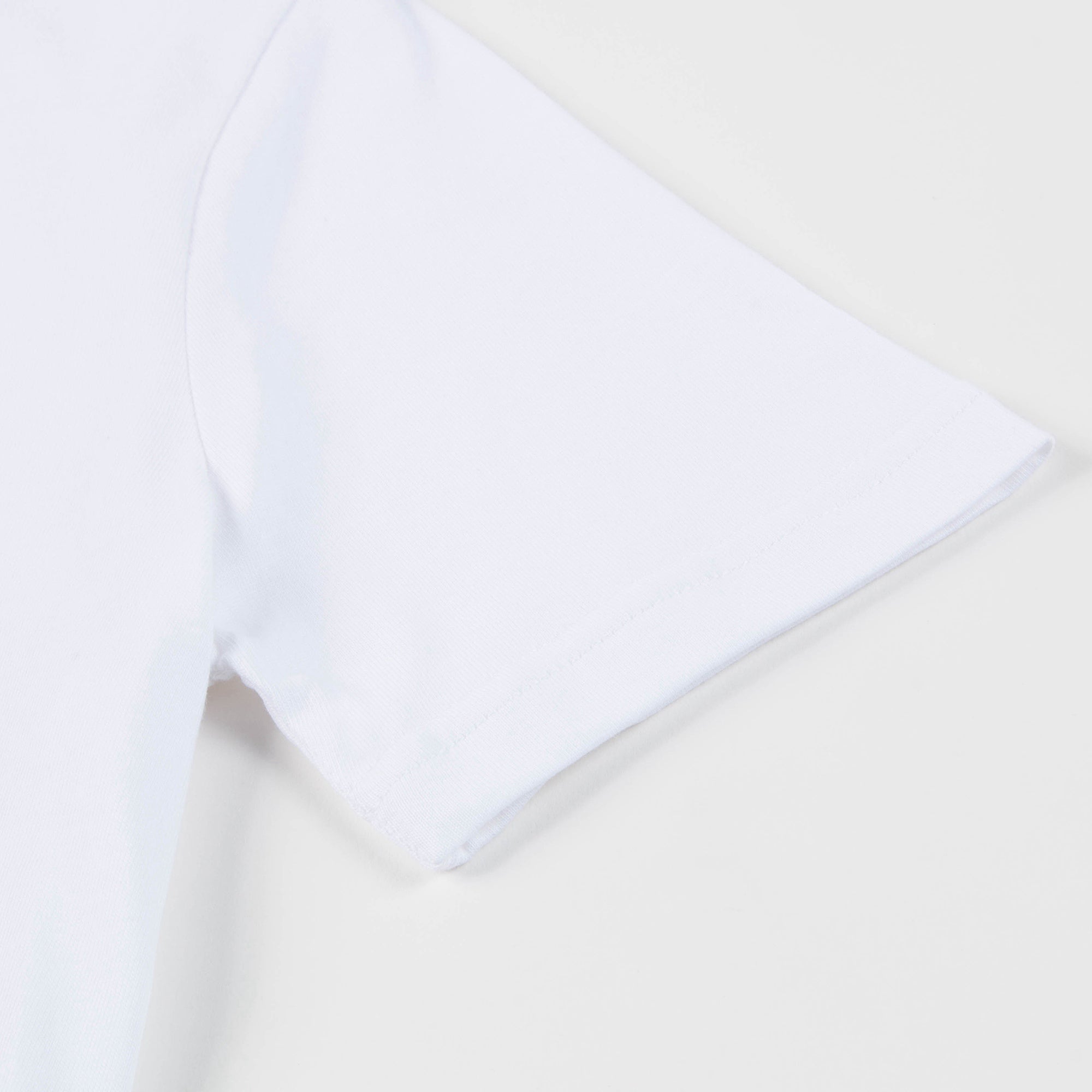 Boys White & Blue Logo Cotton Set
