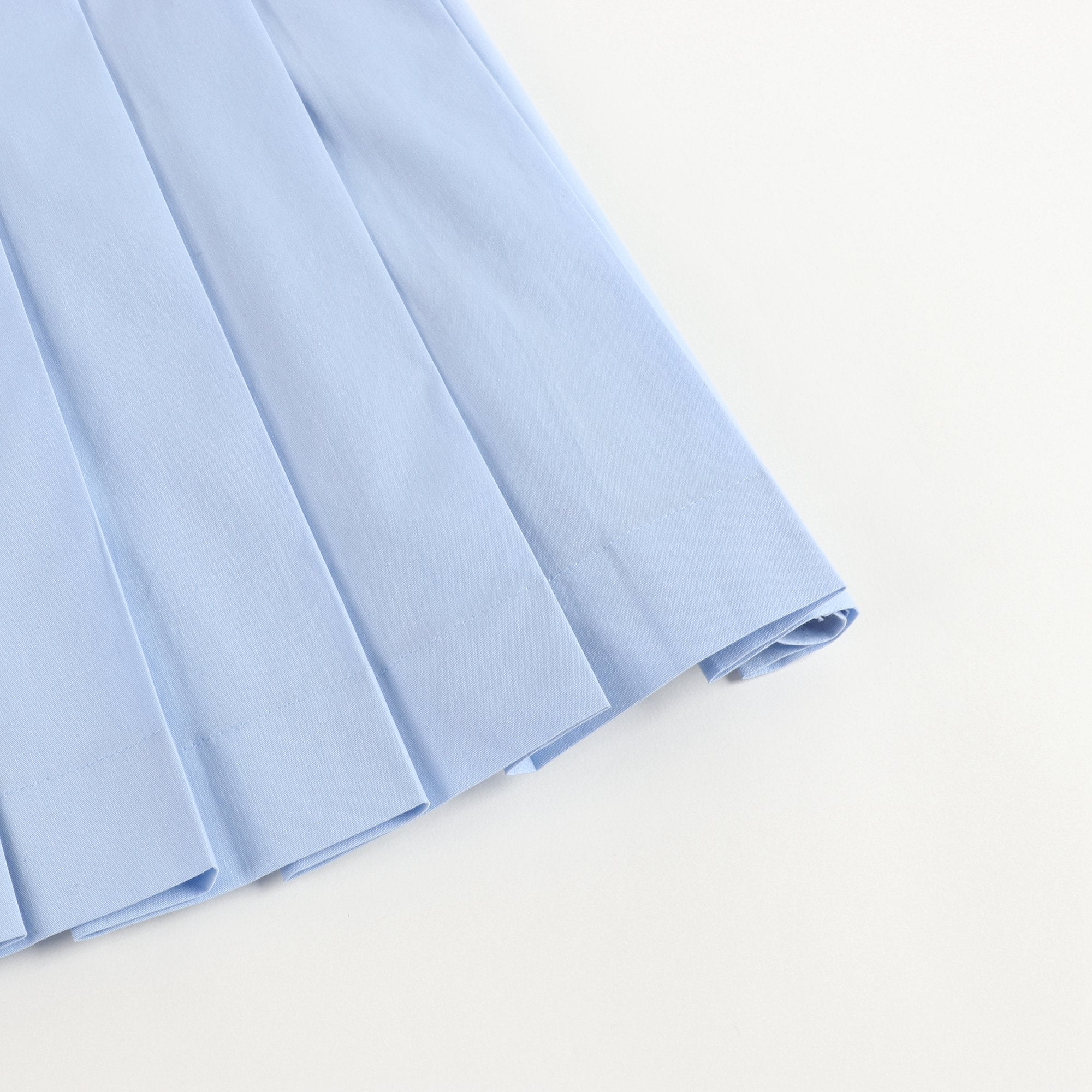 Girls Light Blue Bowknot Dress