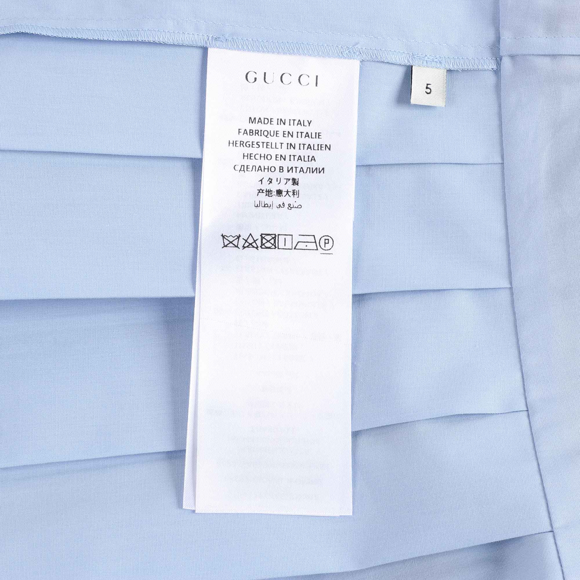 Girls Light Blue Bowknot Dress