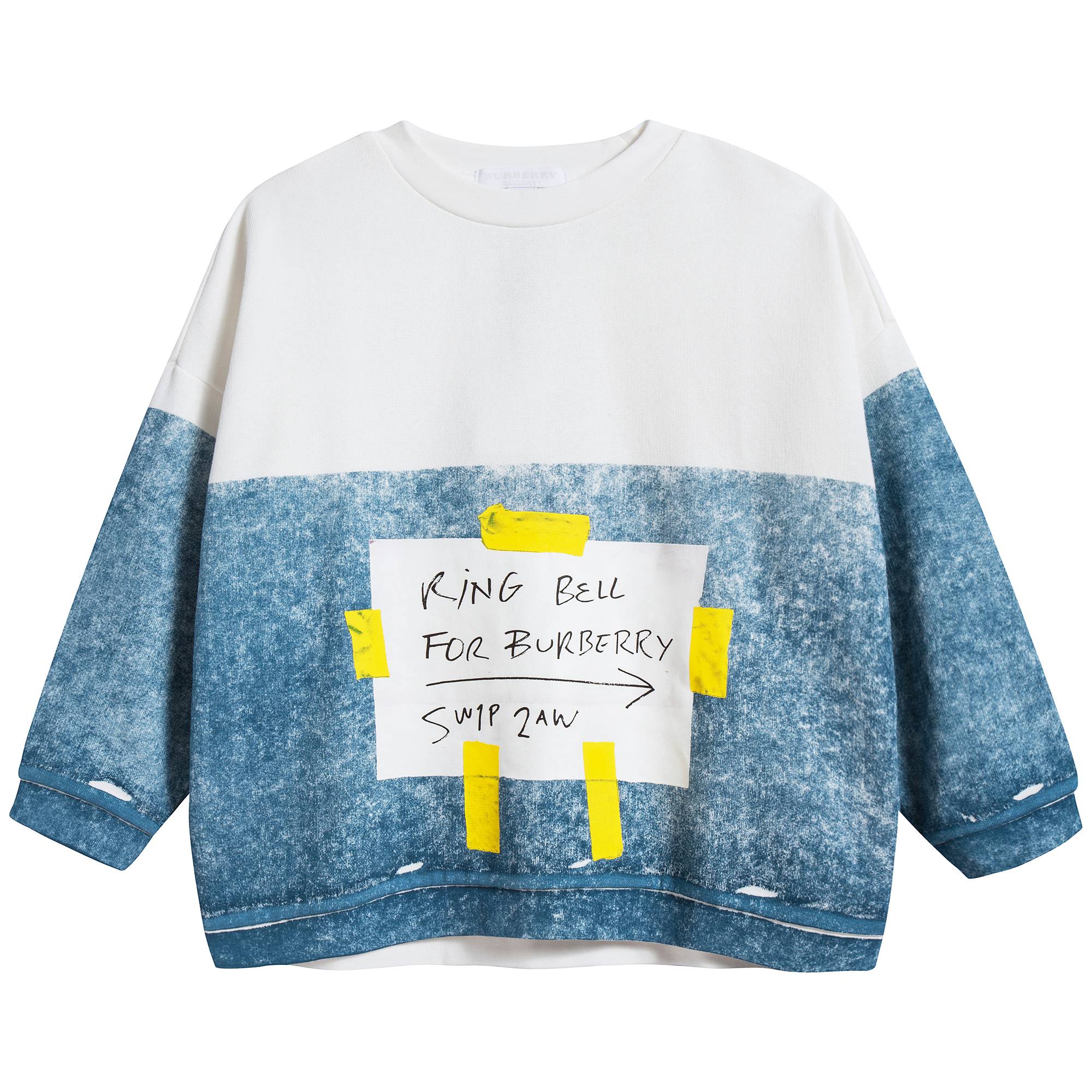 Boys Canvas Blue Cotton Sweatshirt