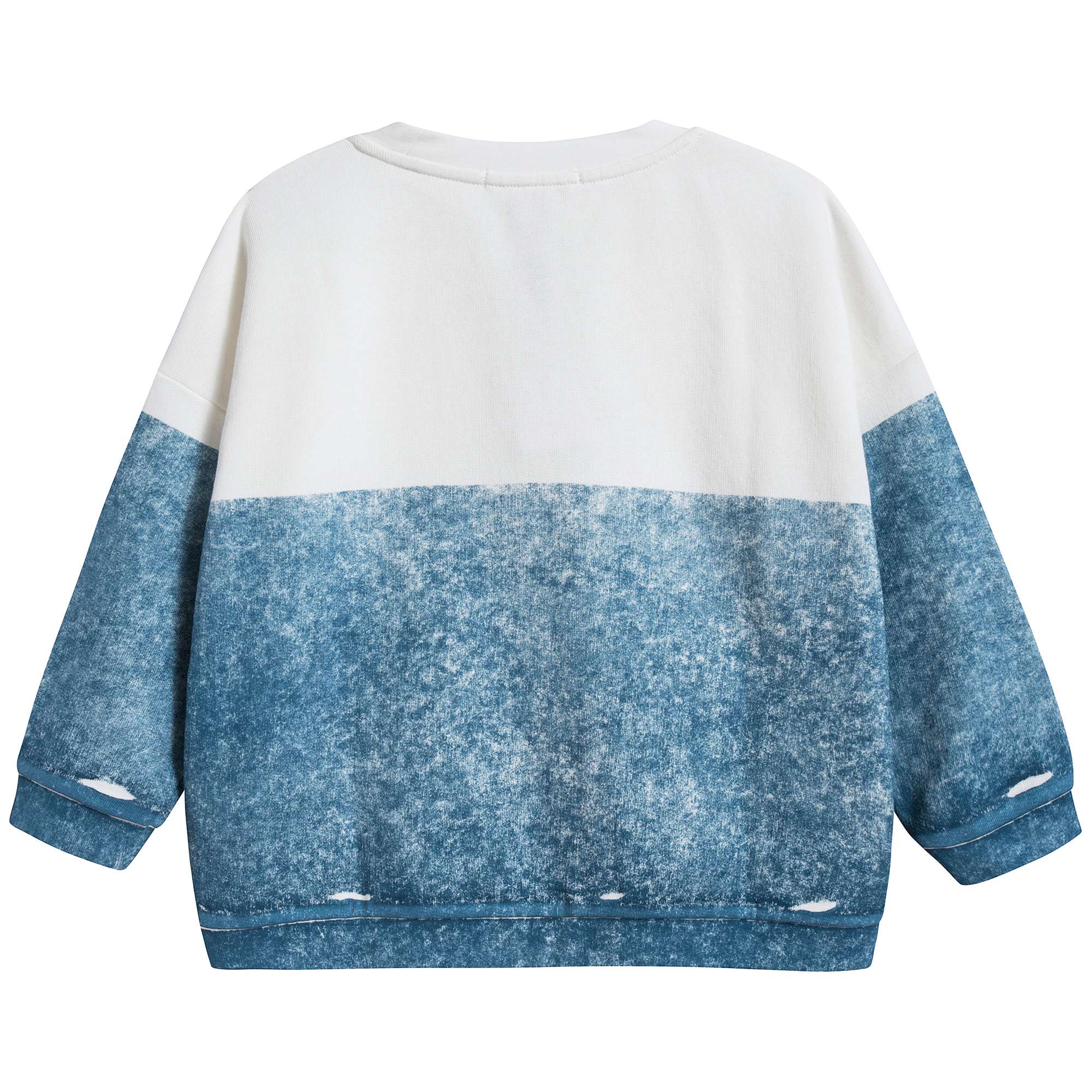 Boys Canvas Blue Cotton Sweatshirt