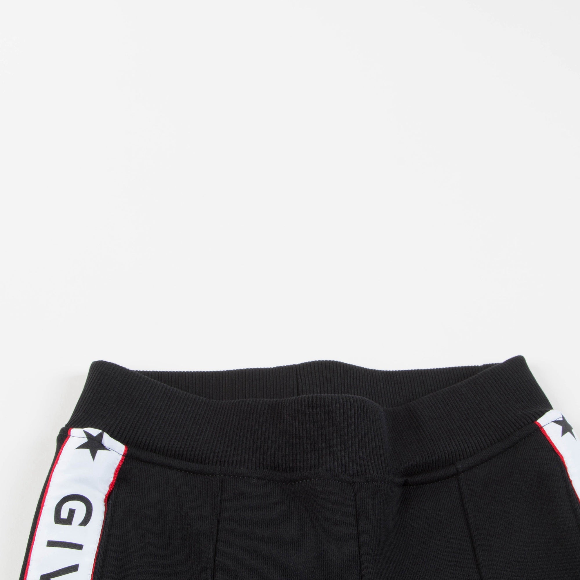 Girls Black Logo Cotton Jogging Pants