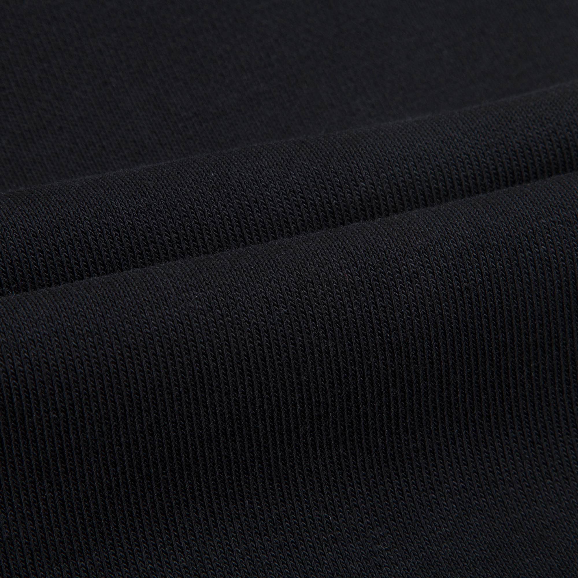 Girls Black Logo Cotton Jogging Pants