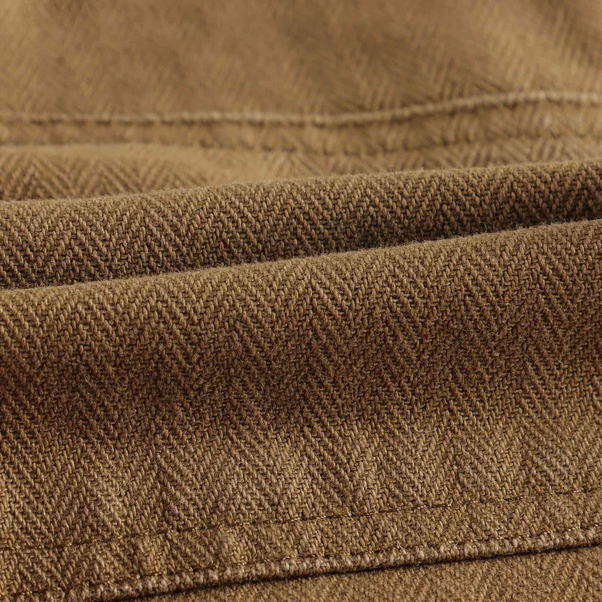 Girls Khaki Cotton Skirt