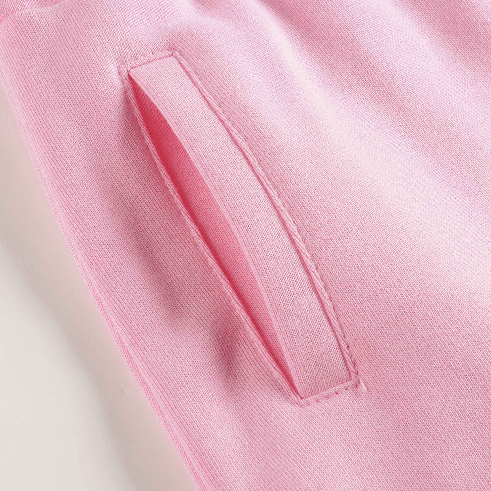 Girls Pink Logo Cotton Skirt