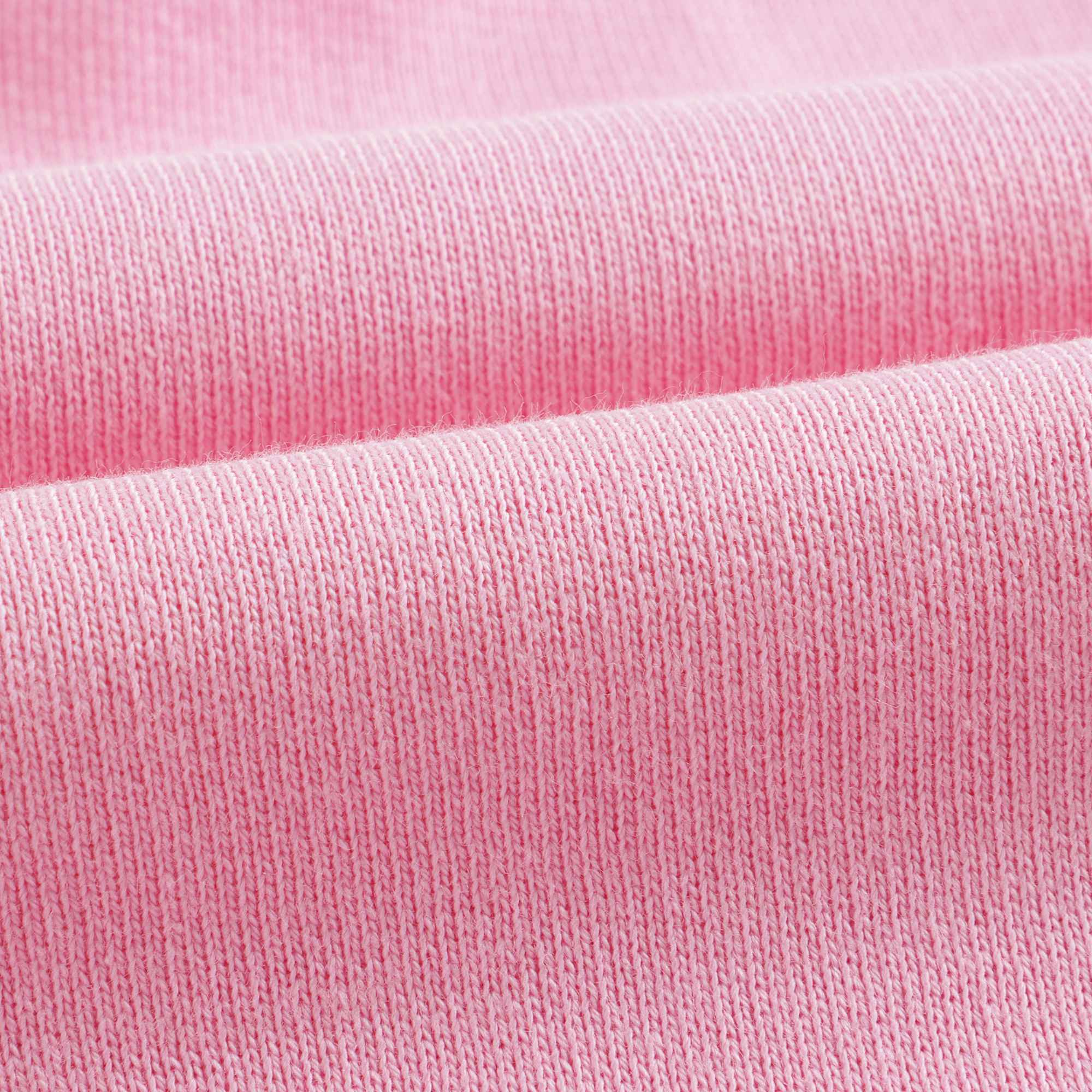 Girls Pink Logo Cotton Skirt