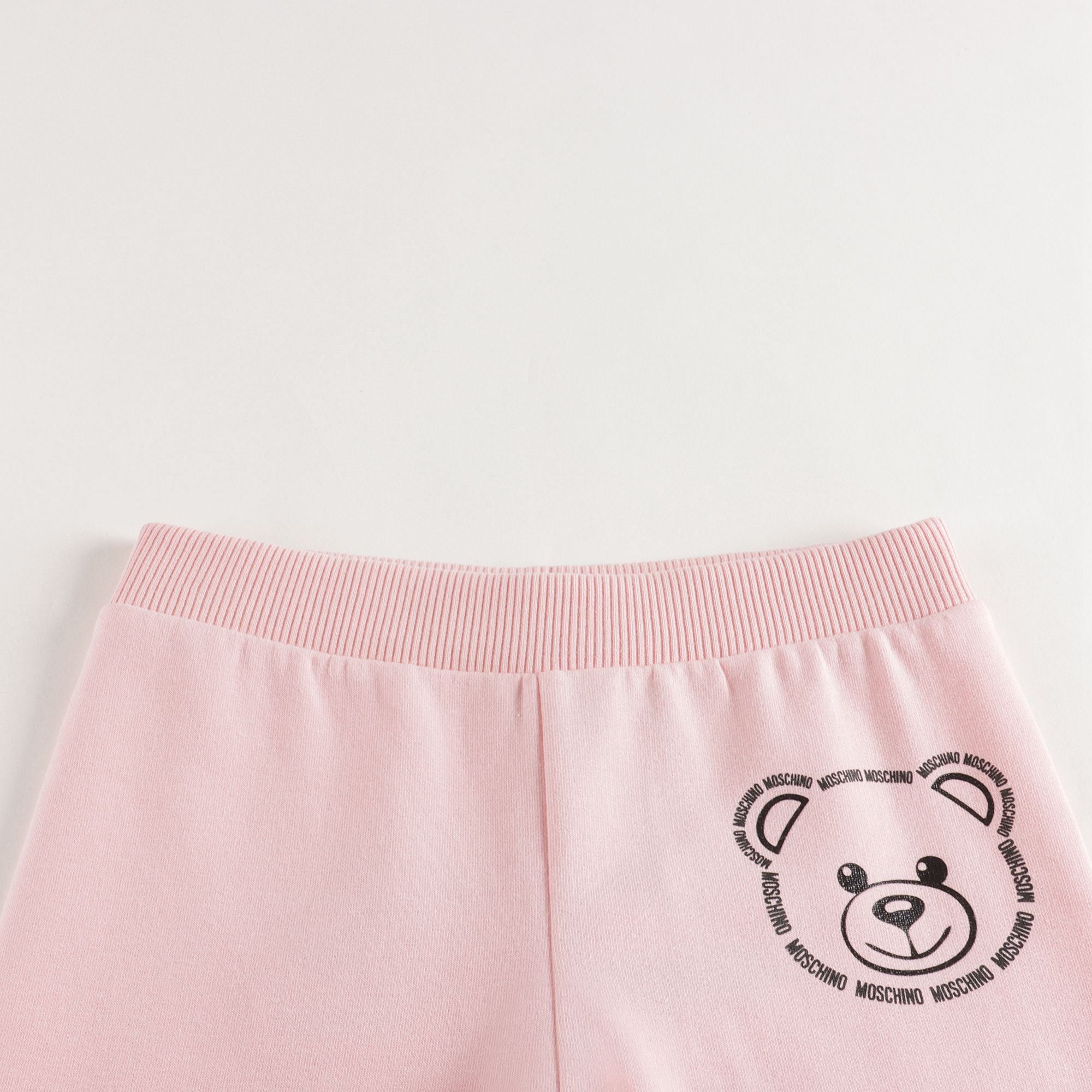 Baby Girls Pink Cotton Trousers