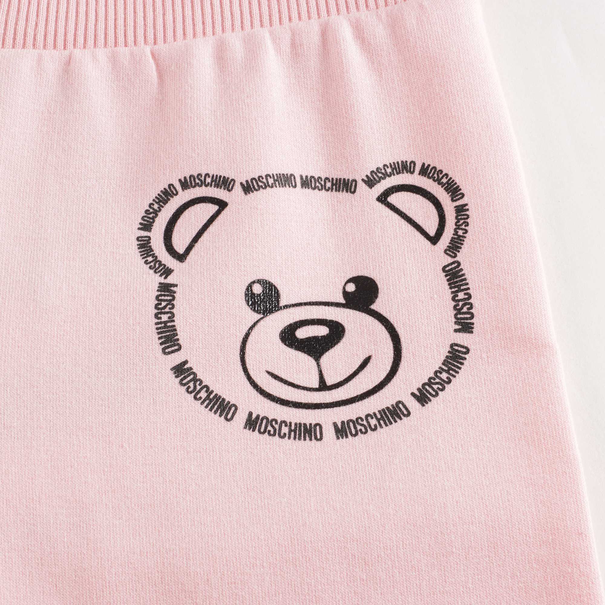 Baby Girls Pink Cotton Trousers