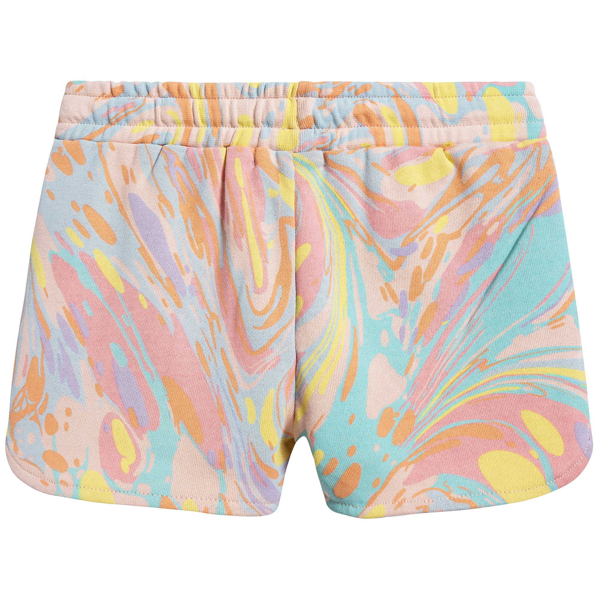 Girls Marble Printed Anticipato Prim Shorts