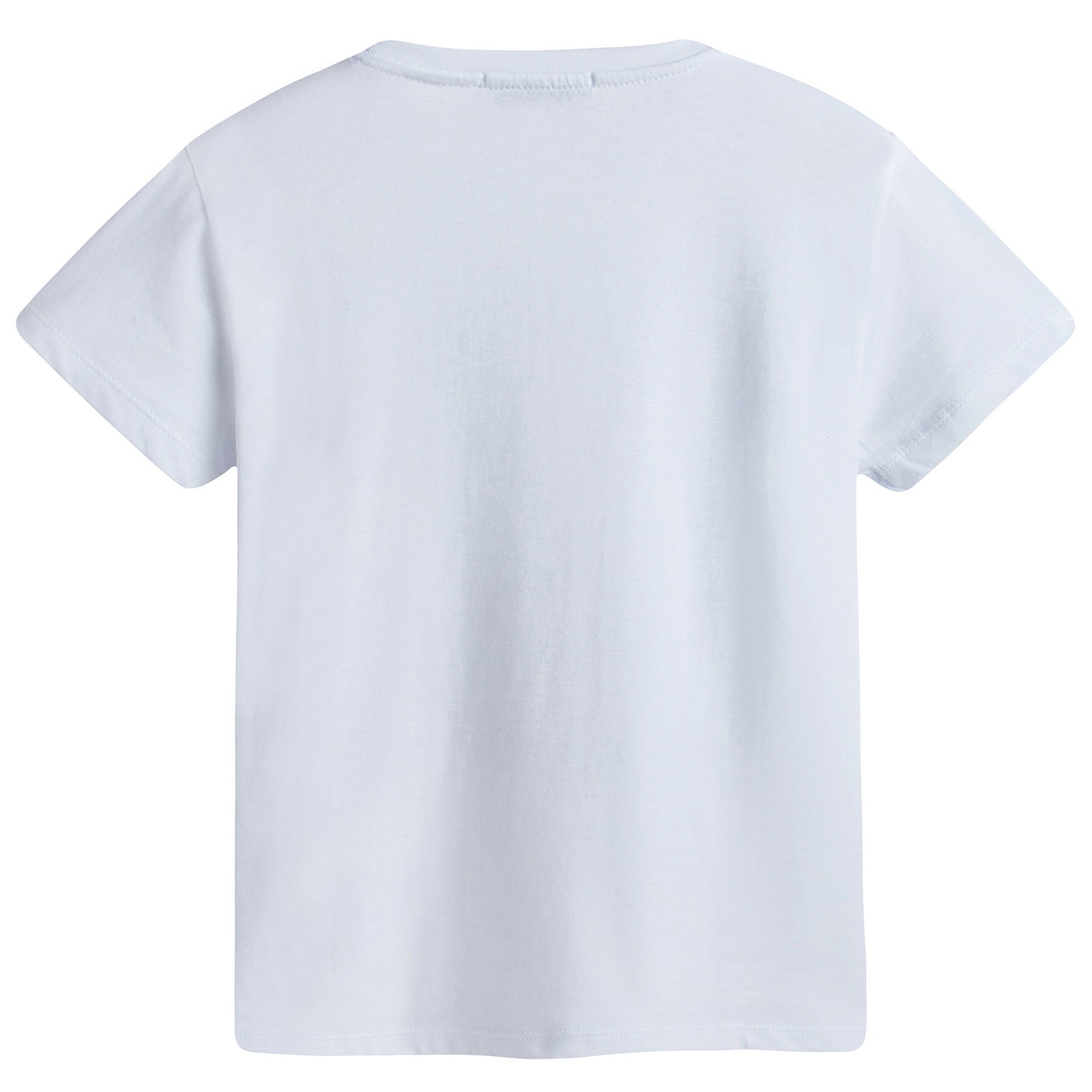 Boys White Logo Jersey T-shirt