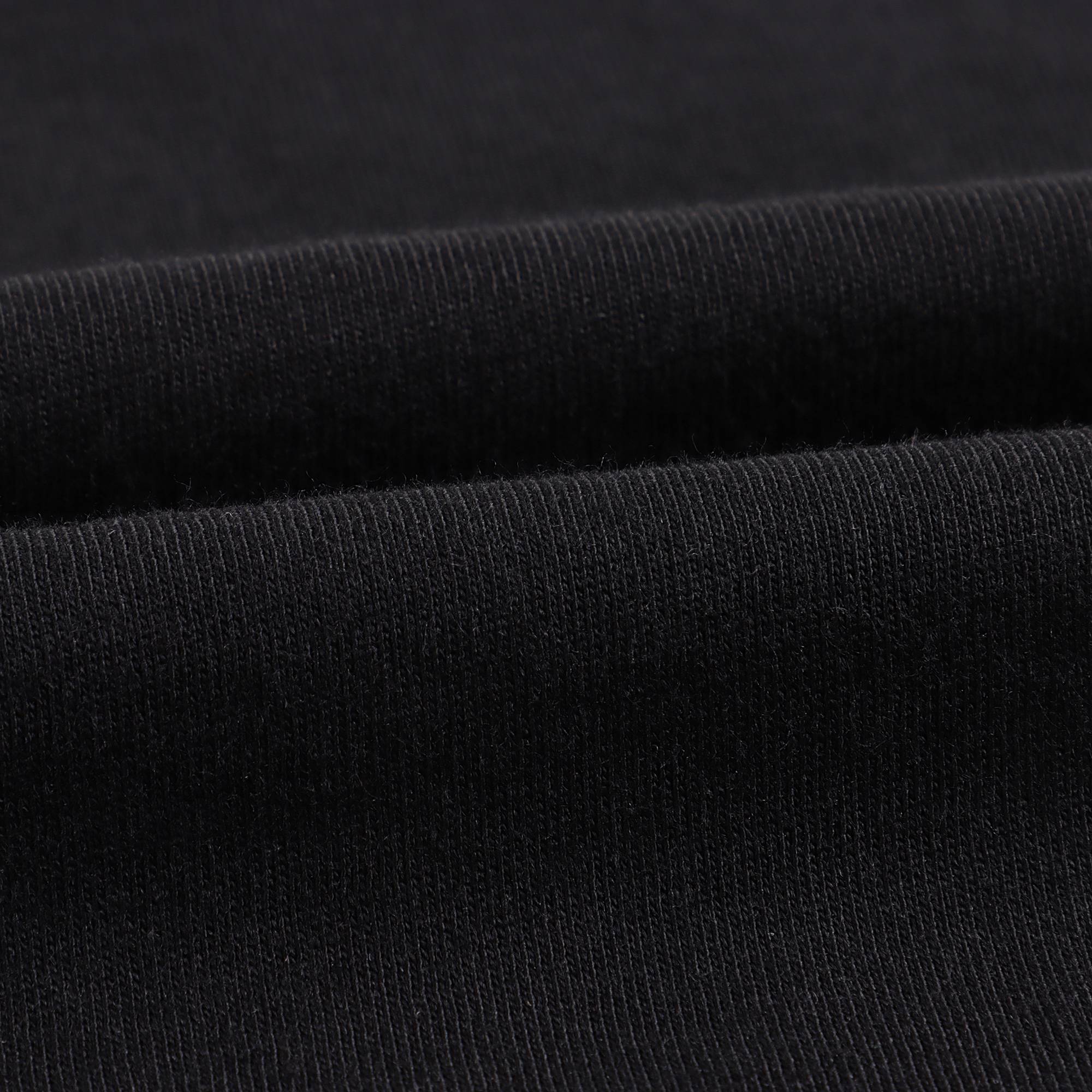 Girls Black Logo Cotton T-Shirt