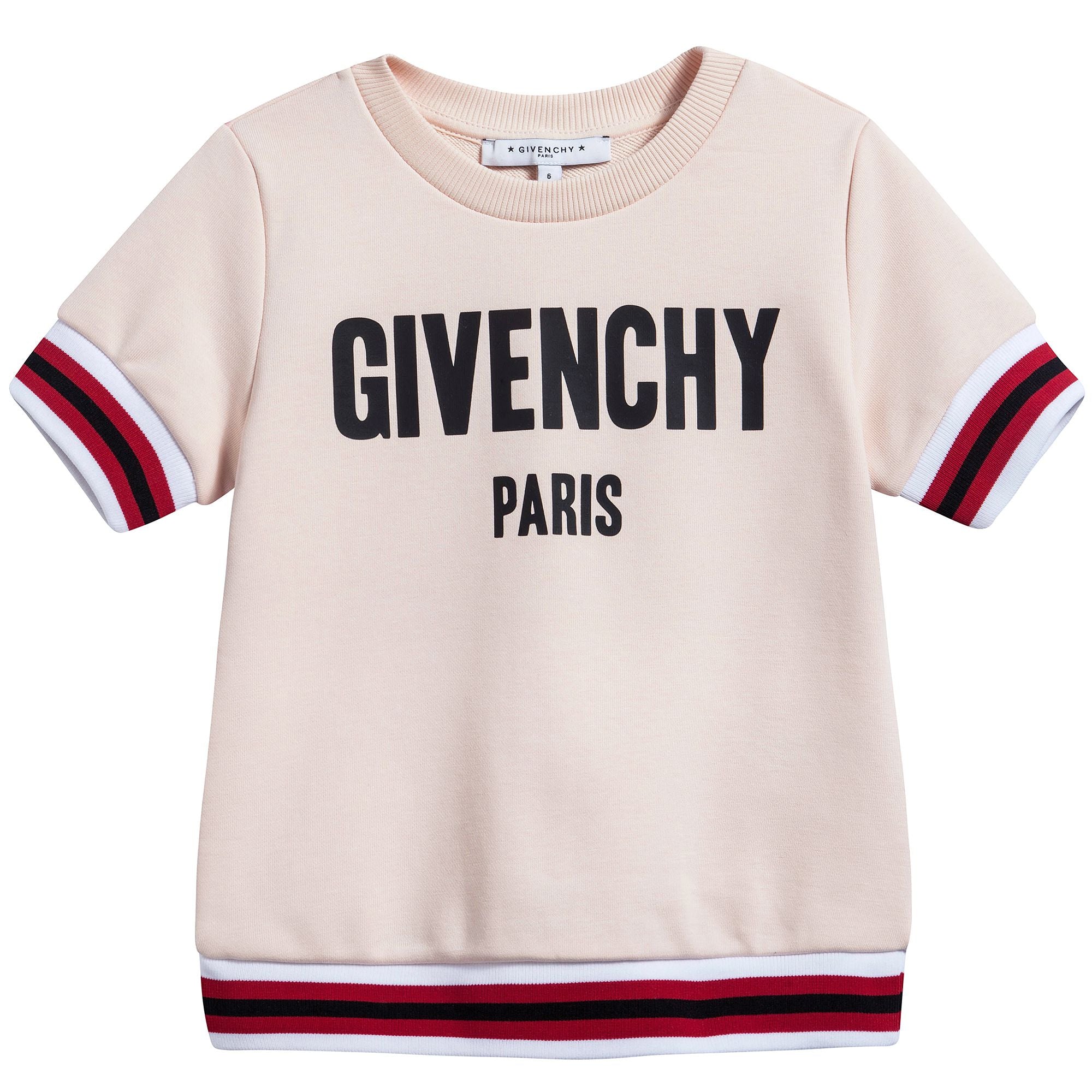 Girls Rose Petale Cotton Sweatshirt