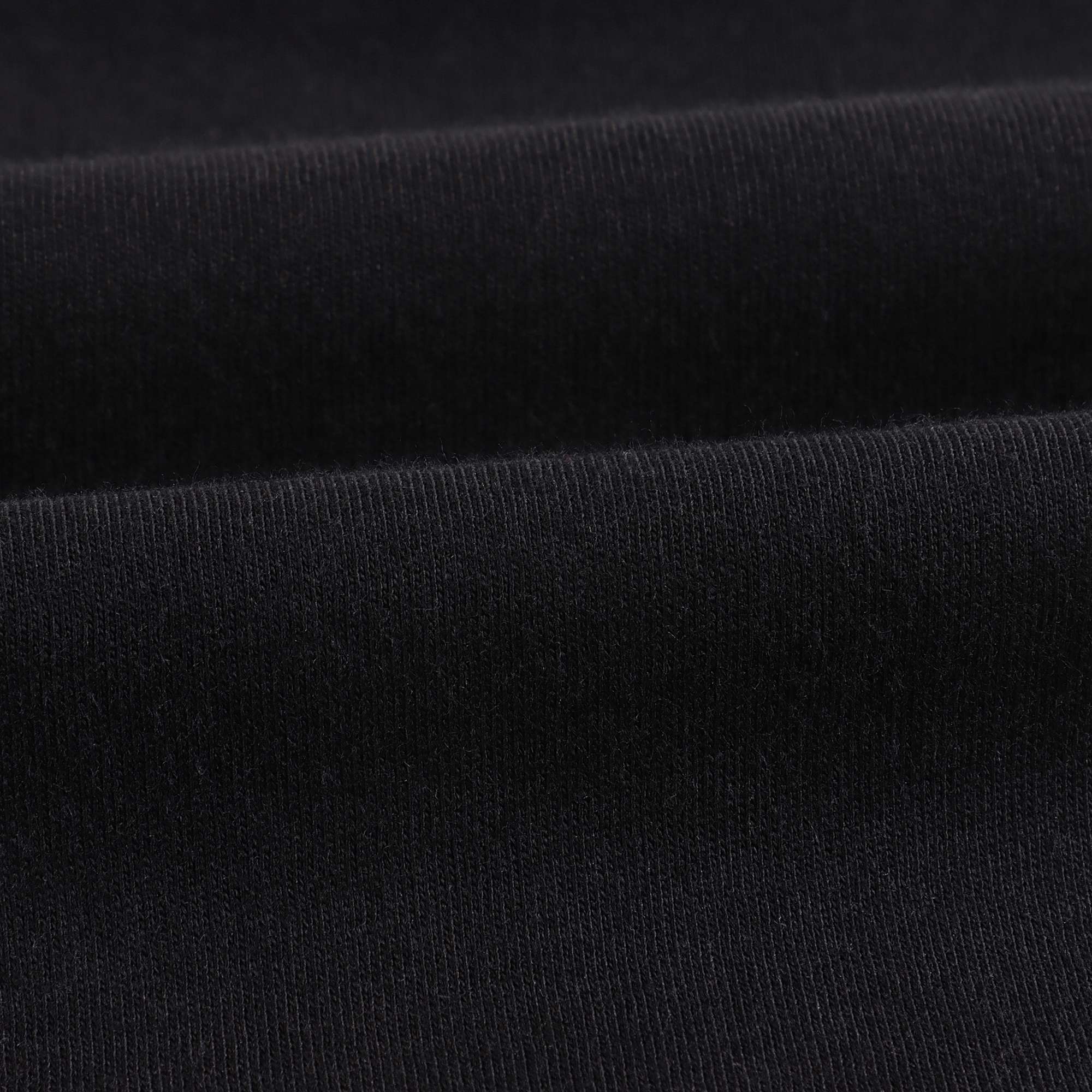 Girls Black Logo Cotton T-Shirt