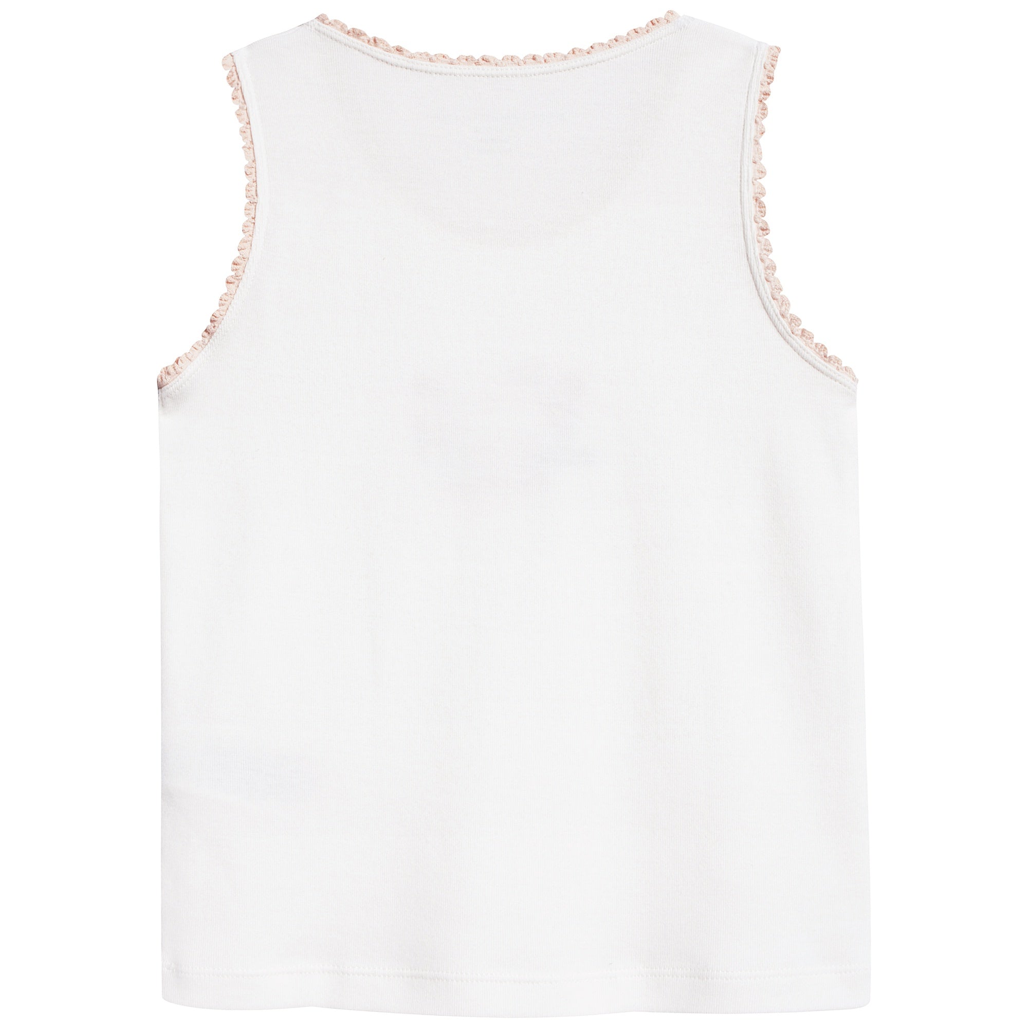 Girls White Anticipato Prim Vests 7 Pack Gift Set