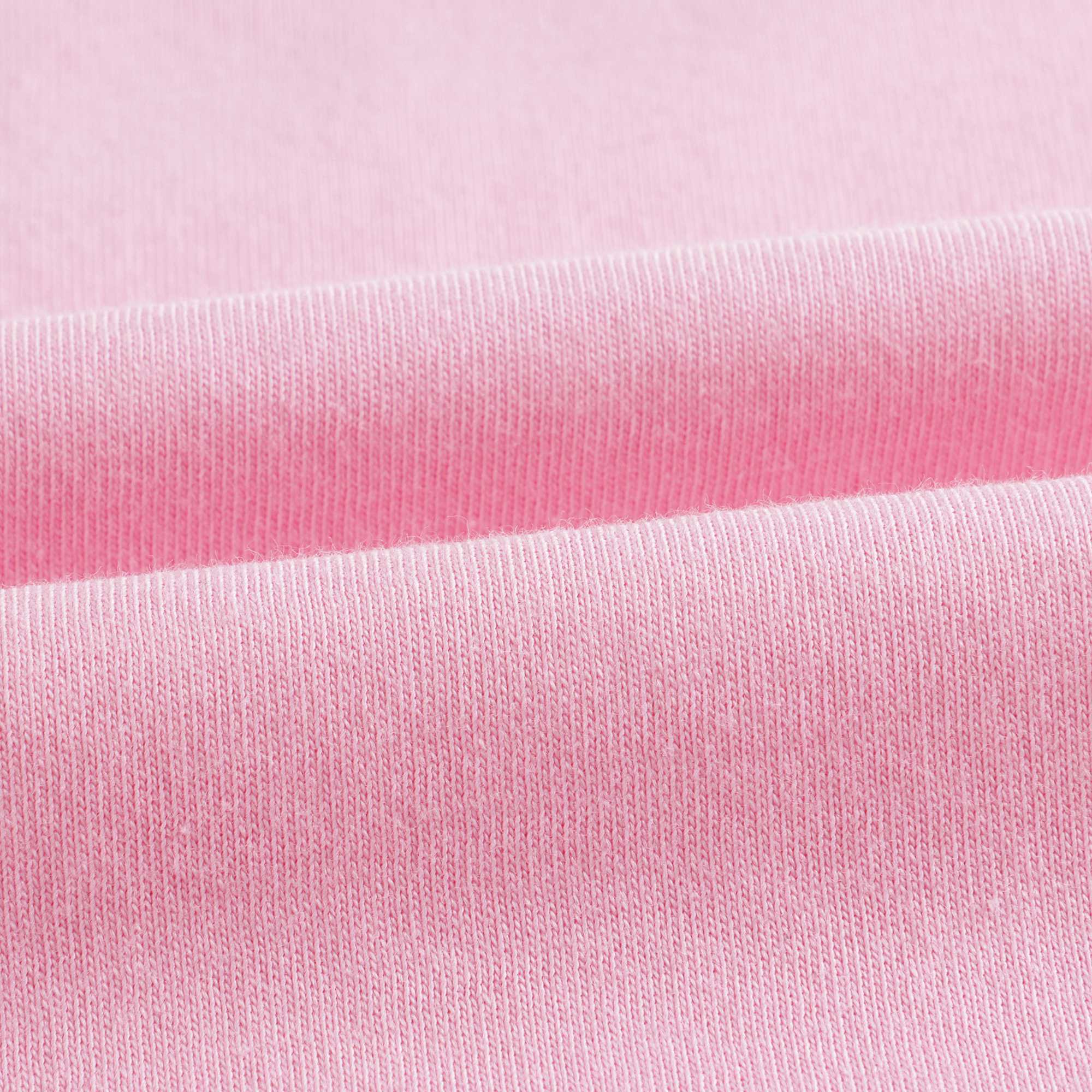 Girls Pink Logo Cotton T-Shirt