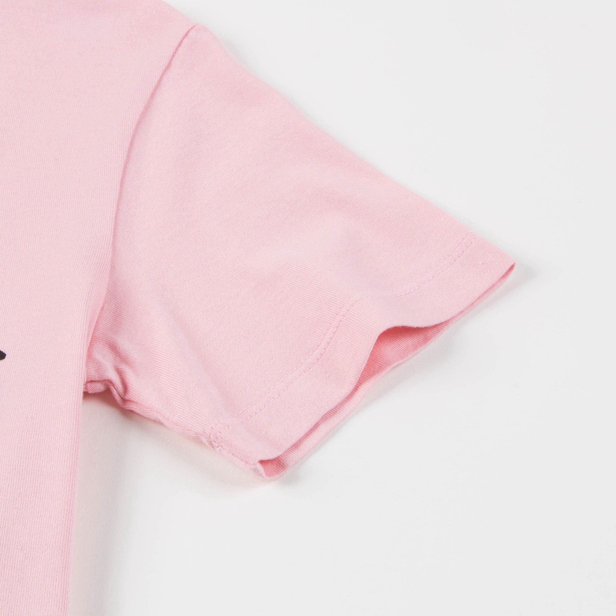 Girls Pink "DG & Love" Cotton T-shirt