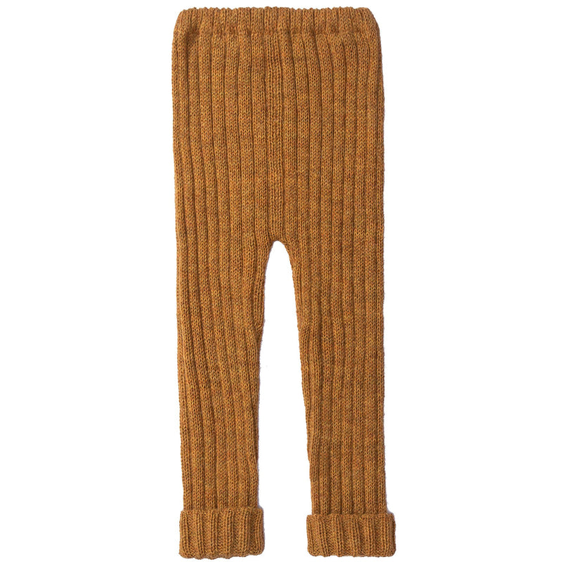 Baby Yellow Alpaca Wool Trousers