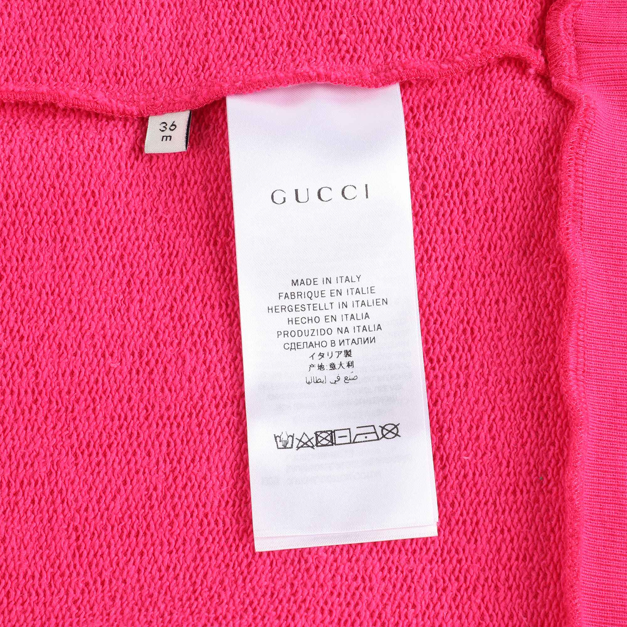 Baby Girls Fuschia Printed Sweatshirt