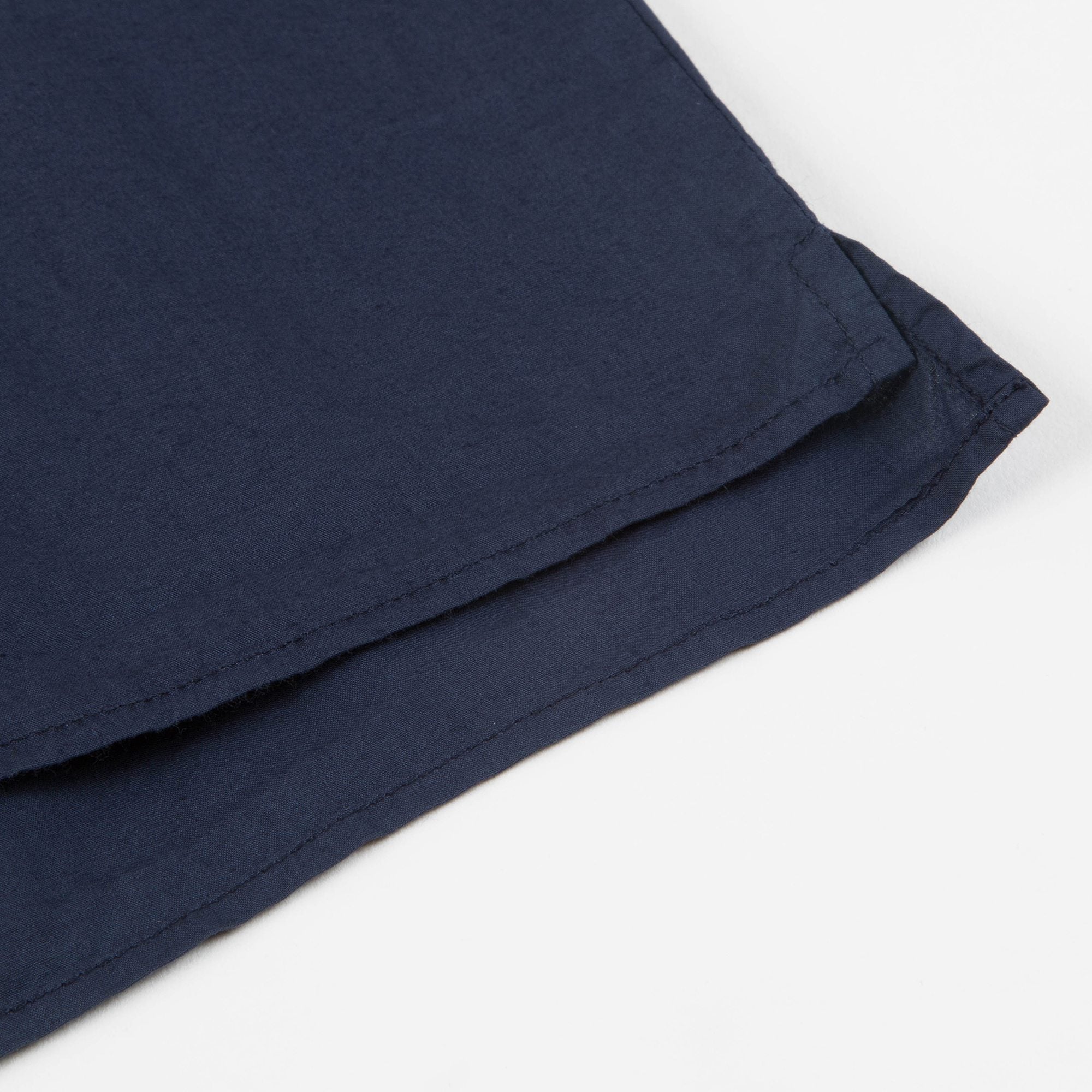 Baby Boys Navy Blue Cotton Woven T-shirt