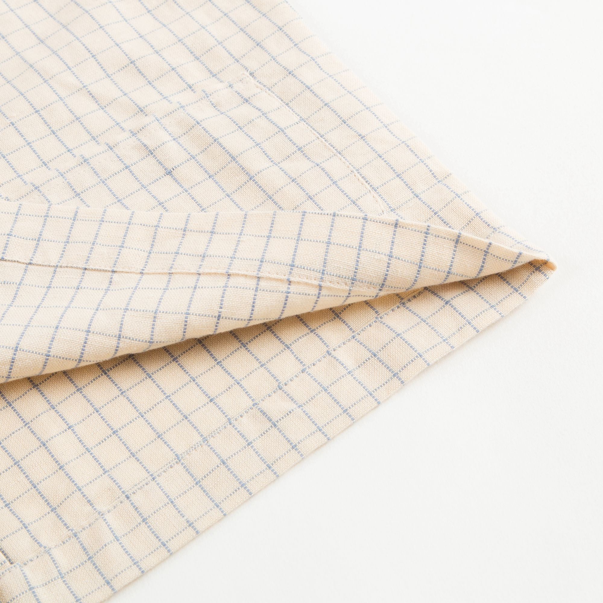 Girls Rustic Check Woven Blouse
