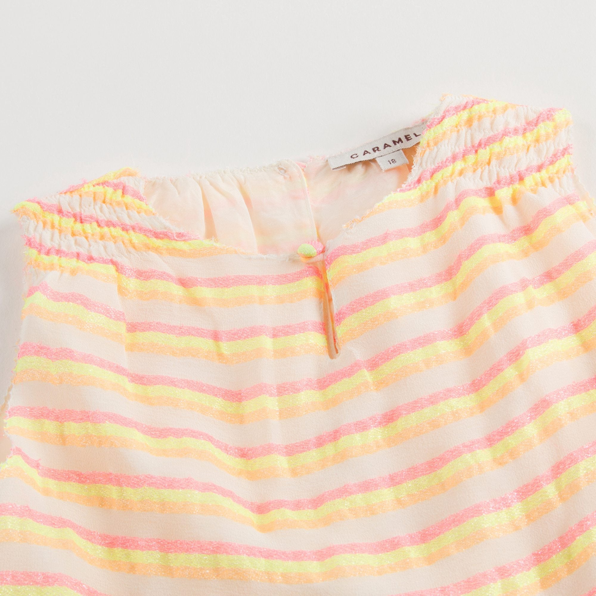 Baby Girls Candy Glitter Striped Party Dress
