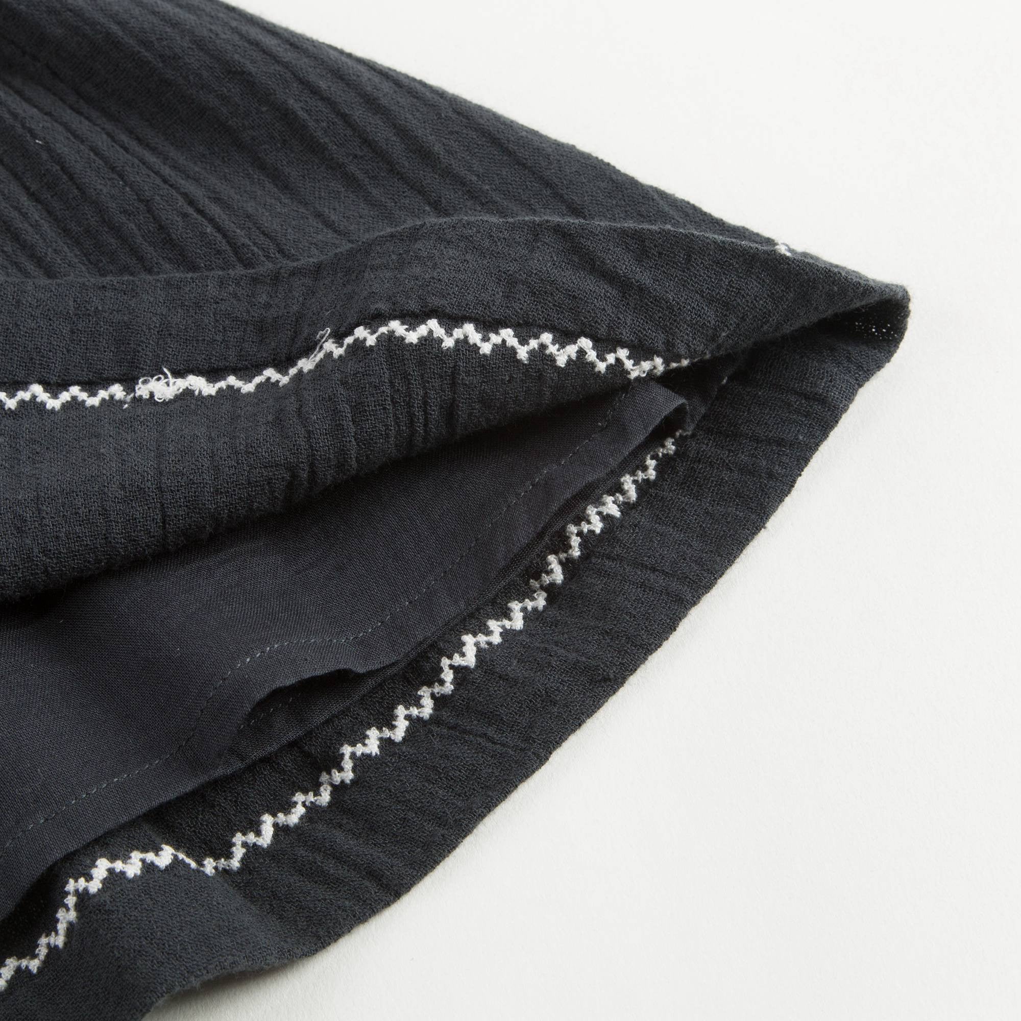 Baby Girls Black Cotton Dress