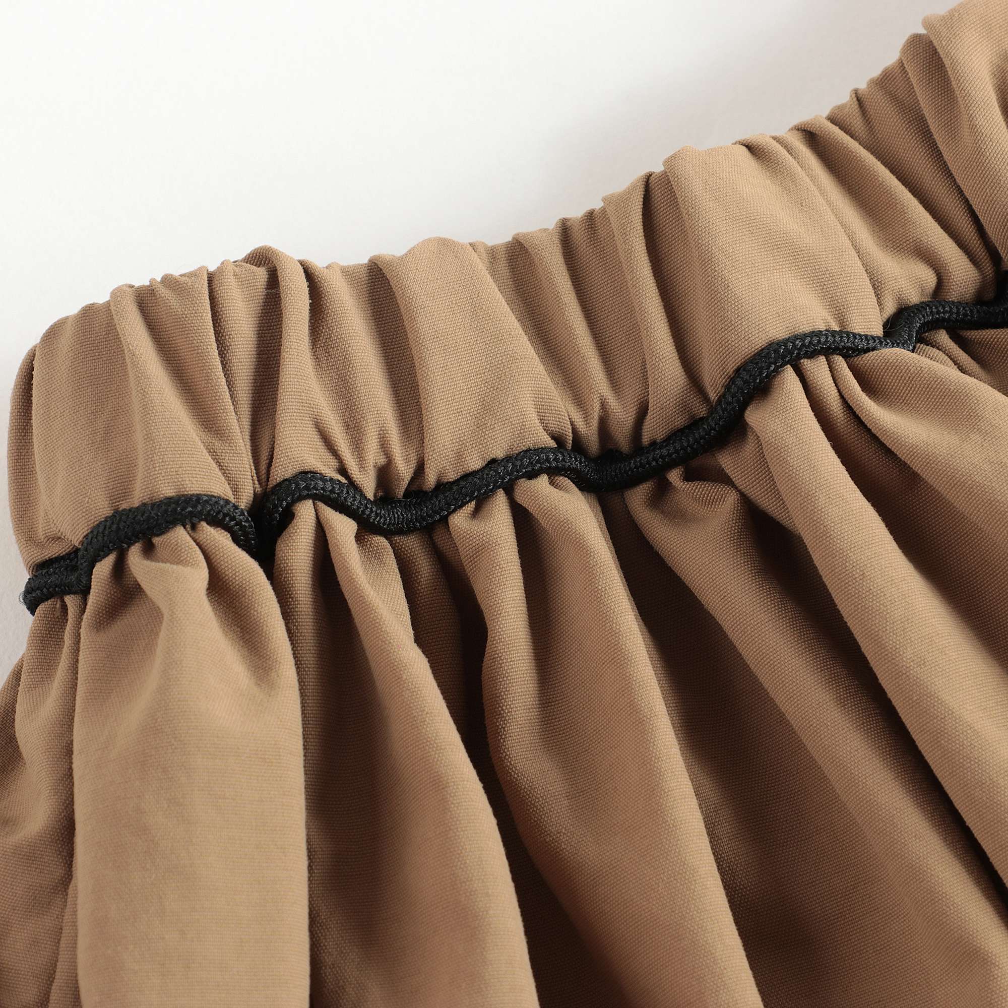 Girls Beige Frill Skirt