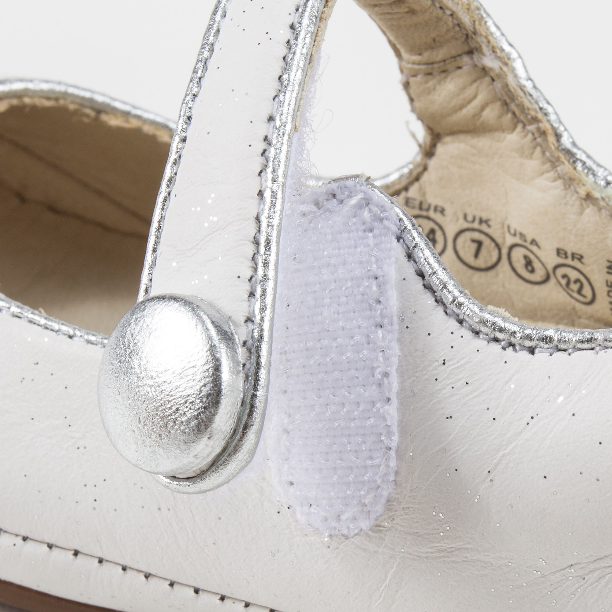 Girls Milky Galaxy Leather Shoes