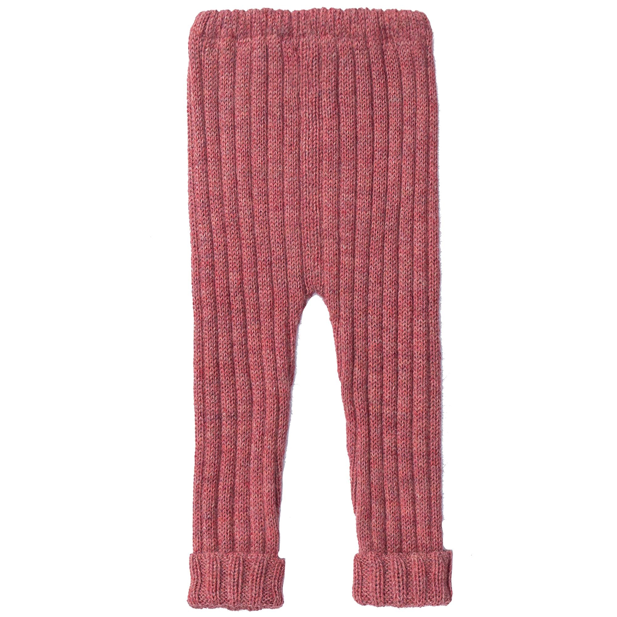 Baby Pink Alpaca Wool Trousers