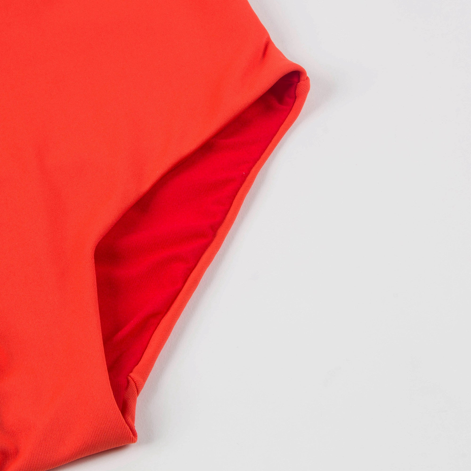 Girls Dark Orange Bathing Suit