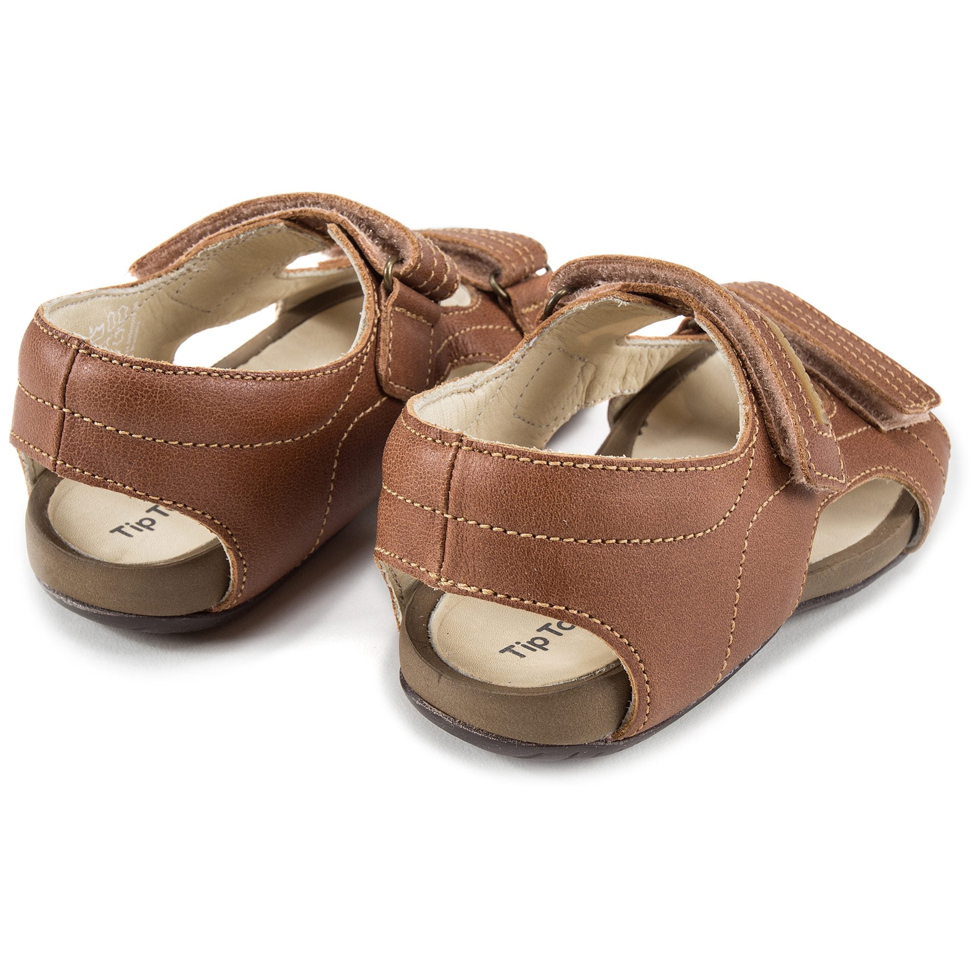 Boys Whisky Leather Sandal