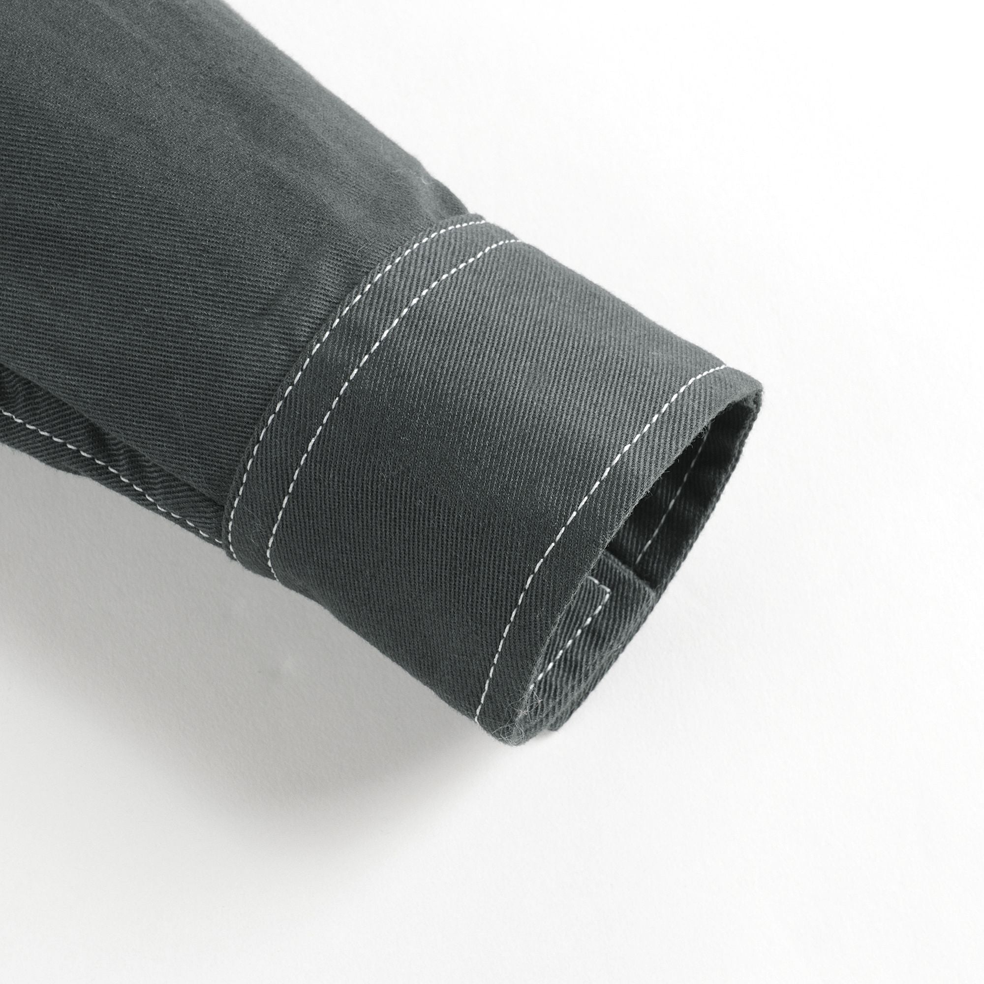 Boys & Girls Charcoal Cotton Coat