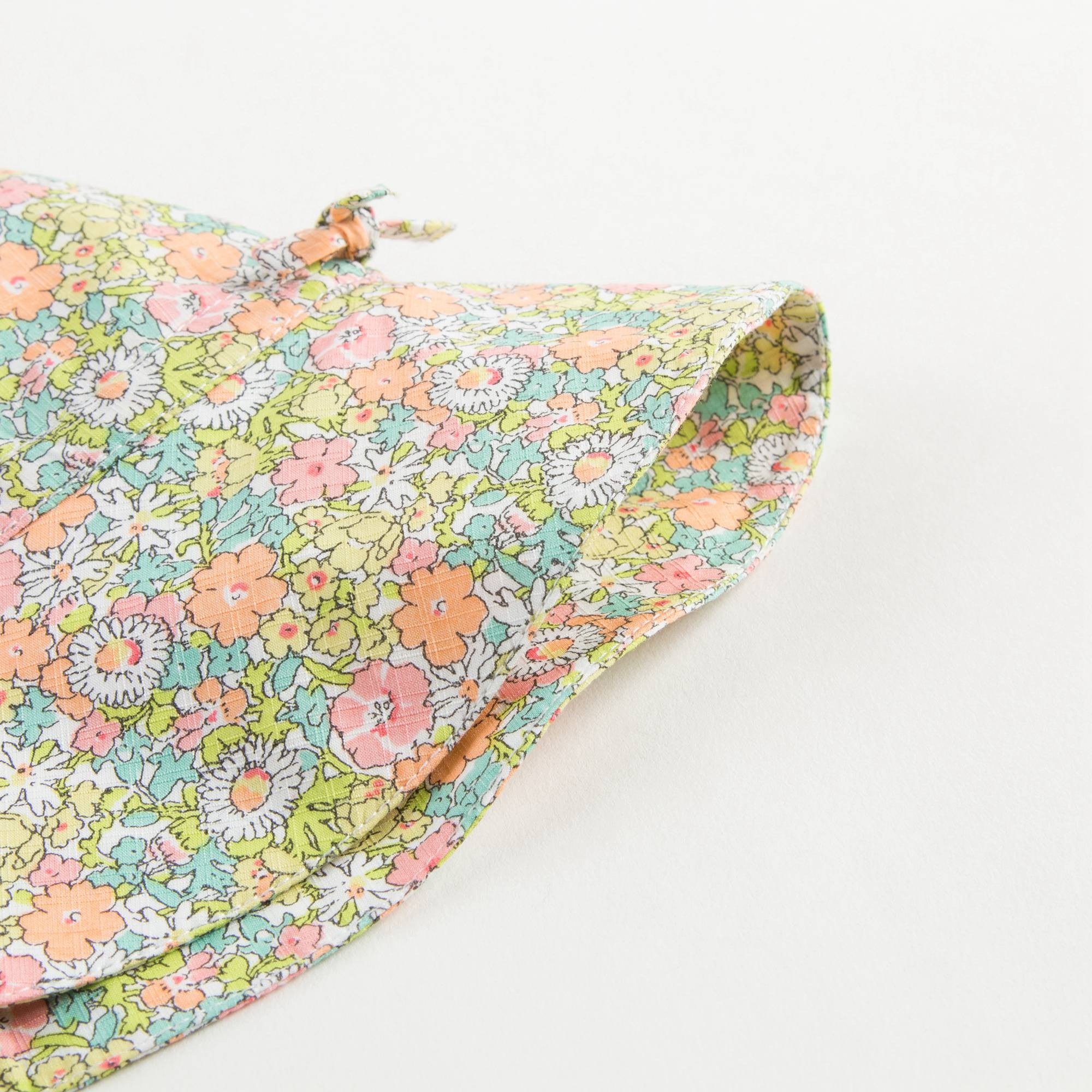 Girls Bright Pink Liberty Sunhat