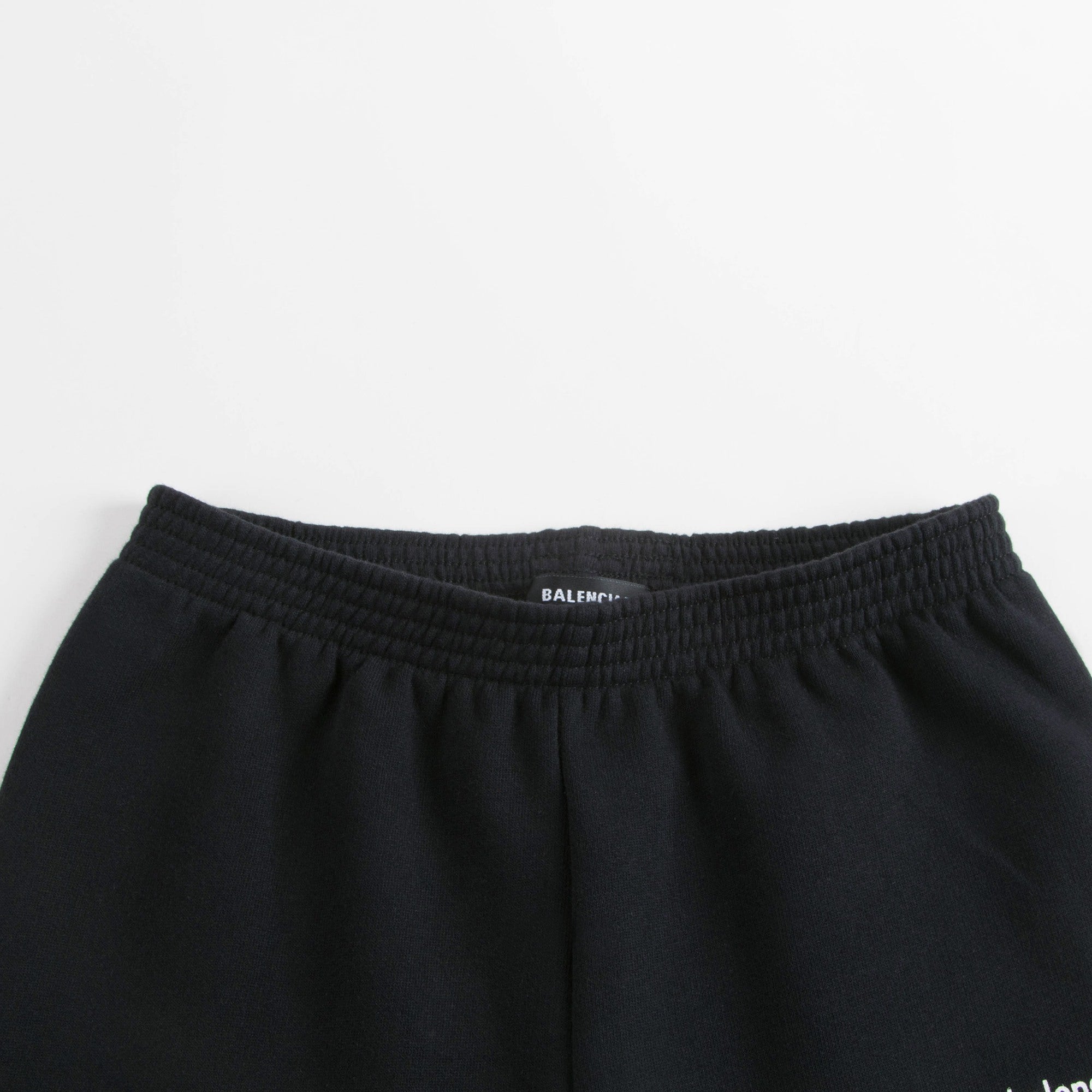 Boys & Girls Black Cotton Shorts