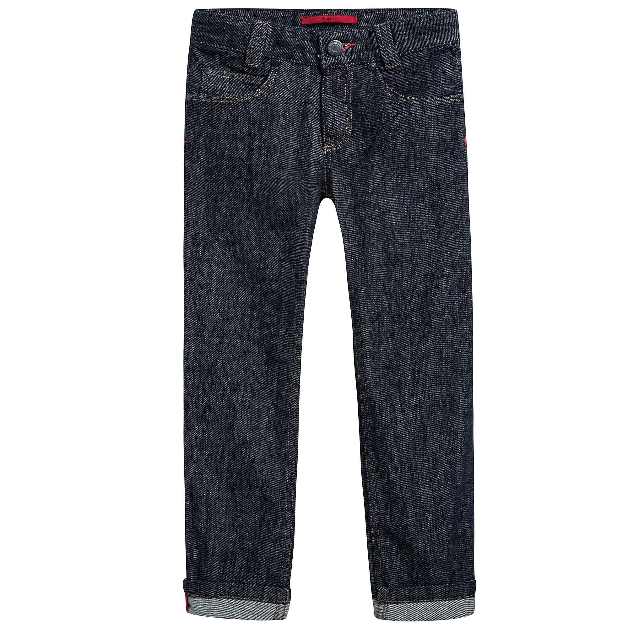 Boys Denim Brut Cotton Trousers