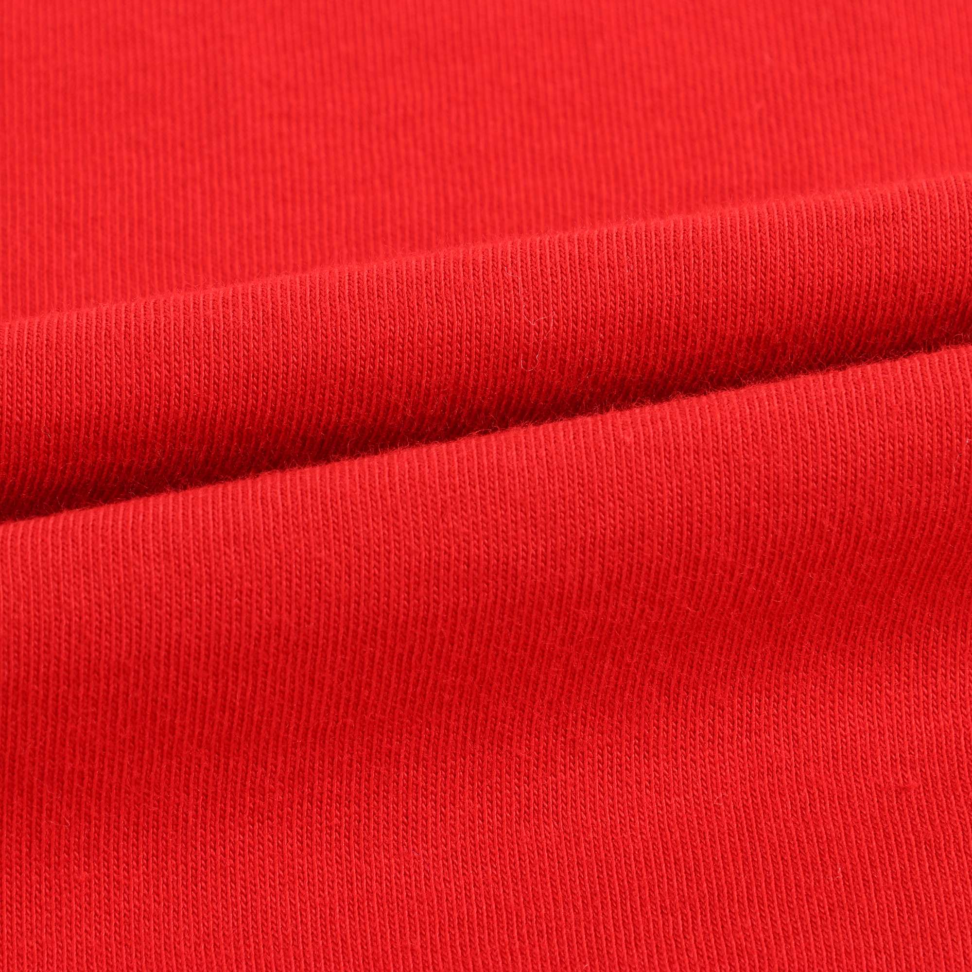 Girls Red Strawberry Cotton T-shirt